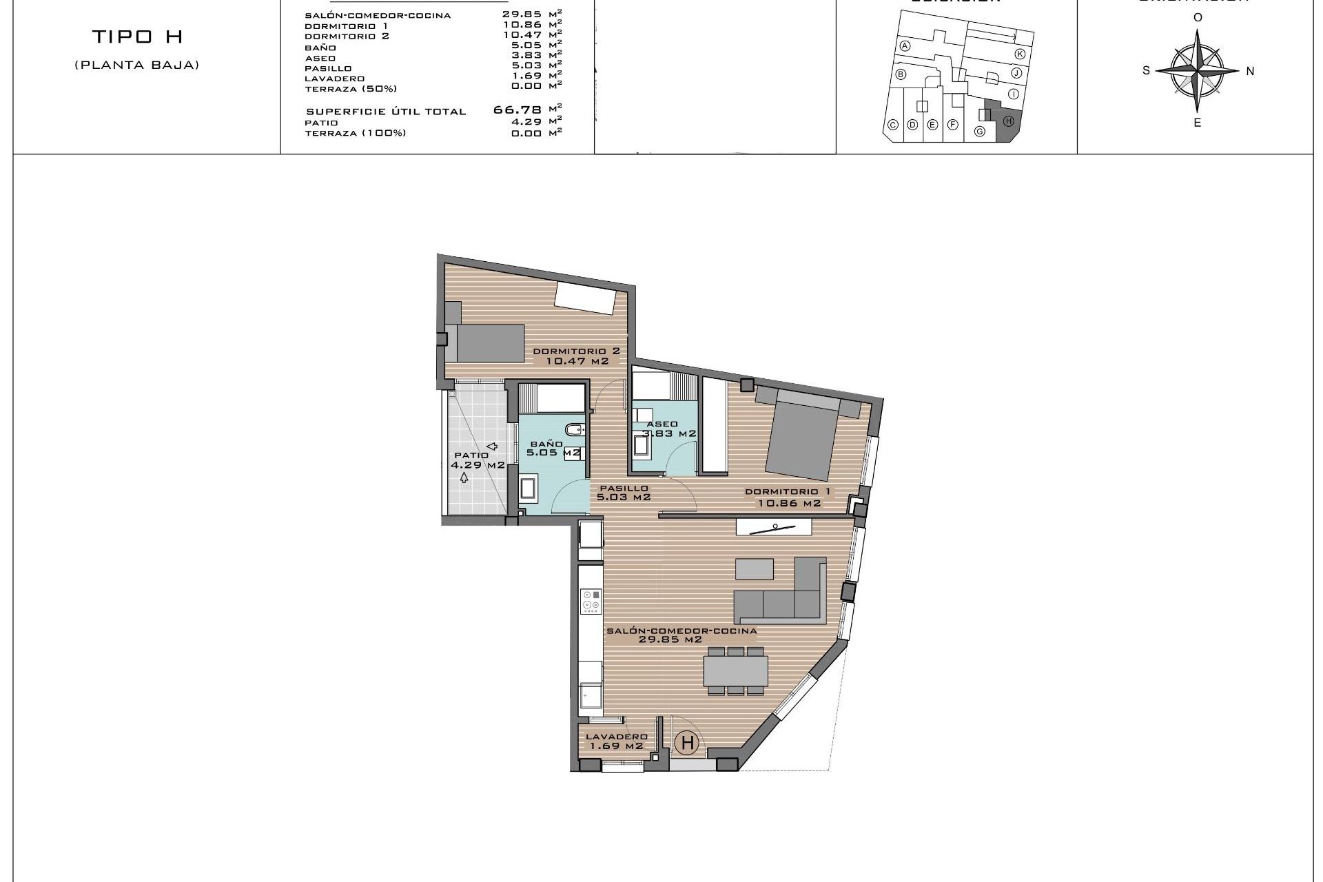 New Build - Apartman - Algorfa - Pueblo