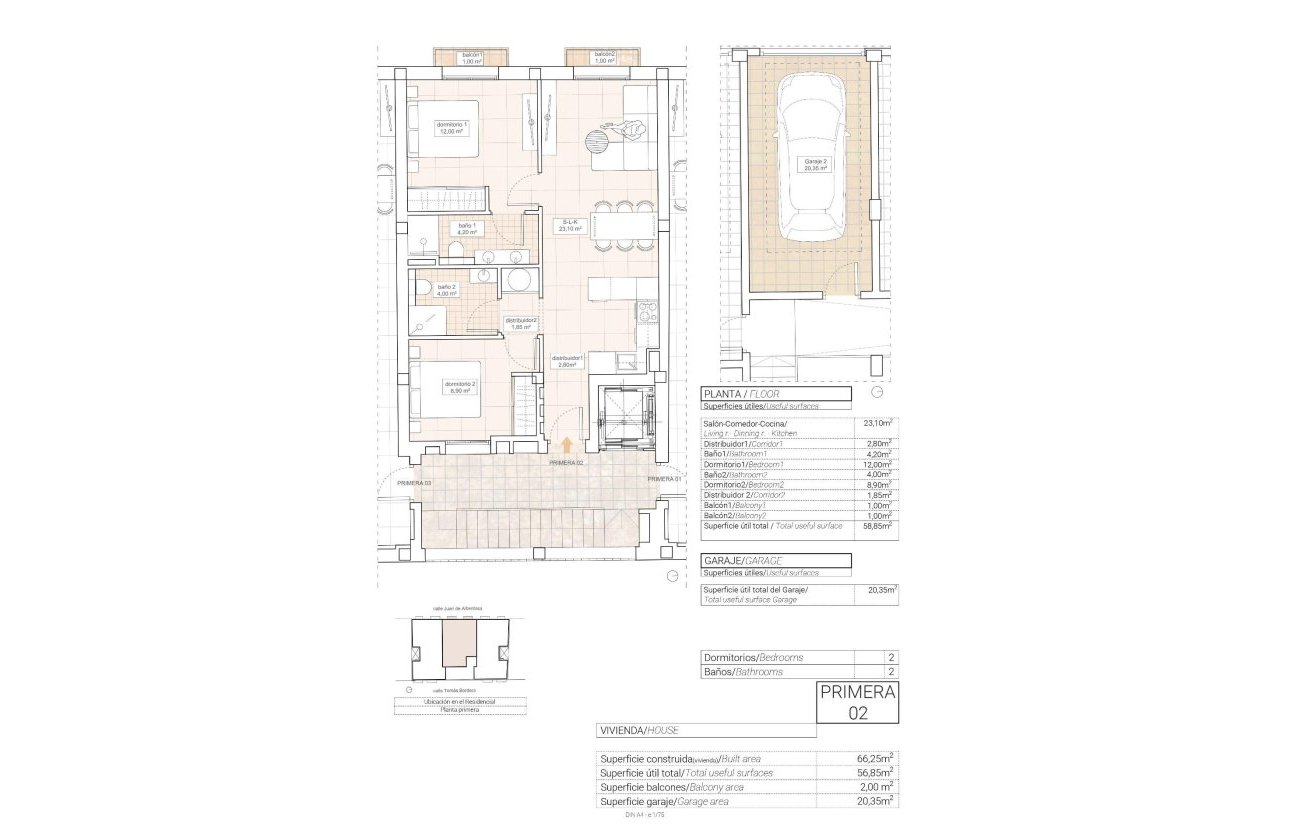 New Build - Apartman - Hondón de las Nieves - Pueblo