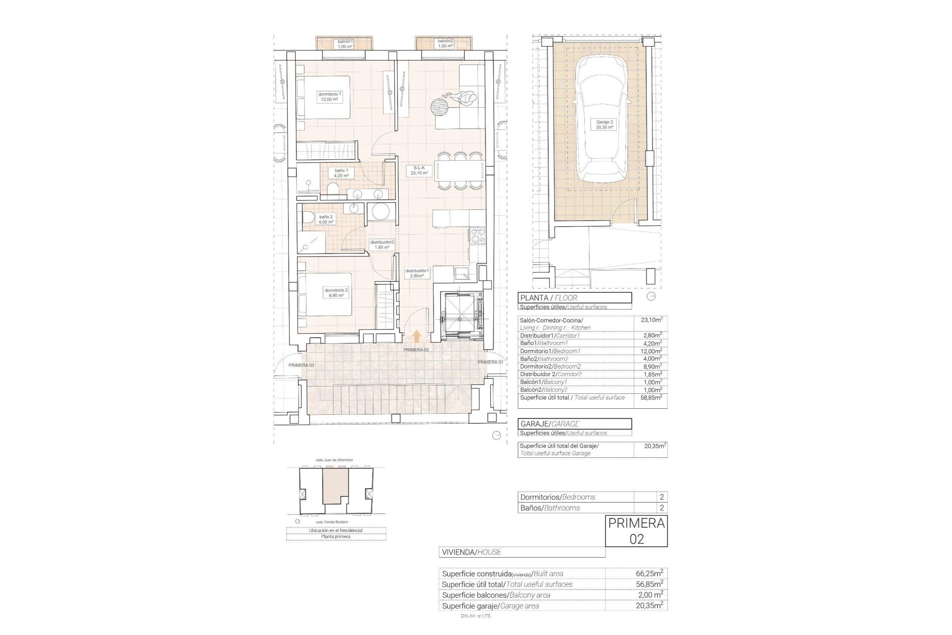 New Build - Apartman - Hondón de las Nieves - Pueblo