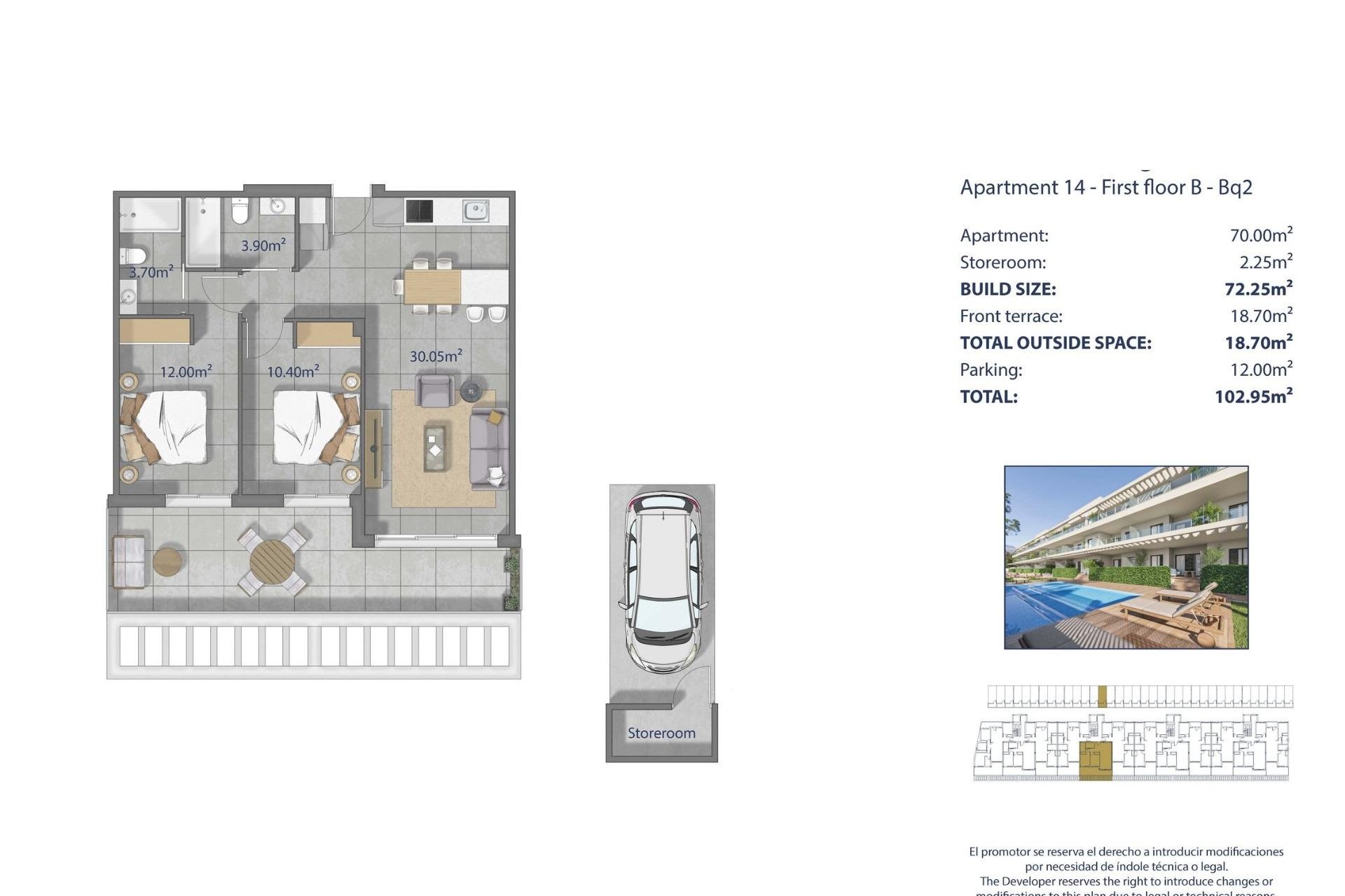 New Build - Apartman - Los Alcázares - Los Narejos