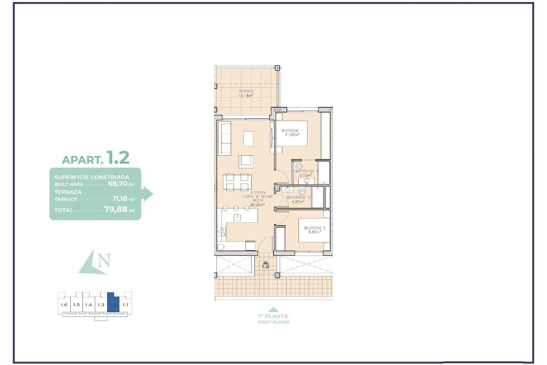 New Build - Apartman - Los Alcázares