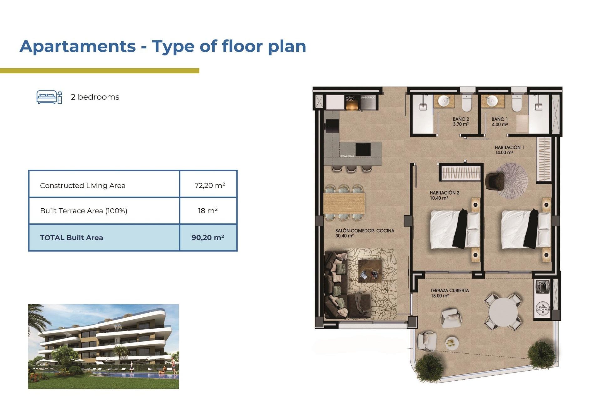 New Build - Apartman - Orihuela Costa