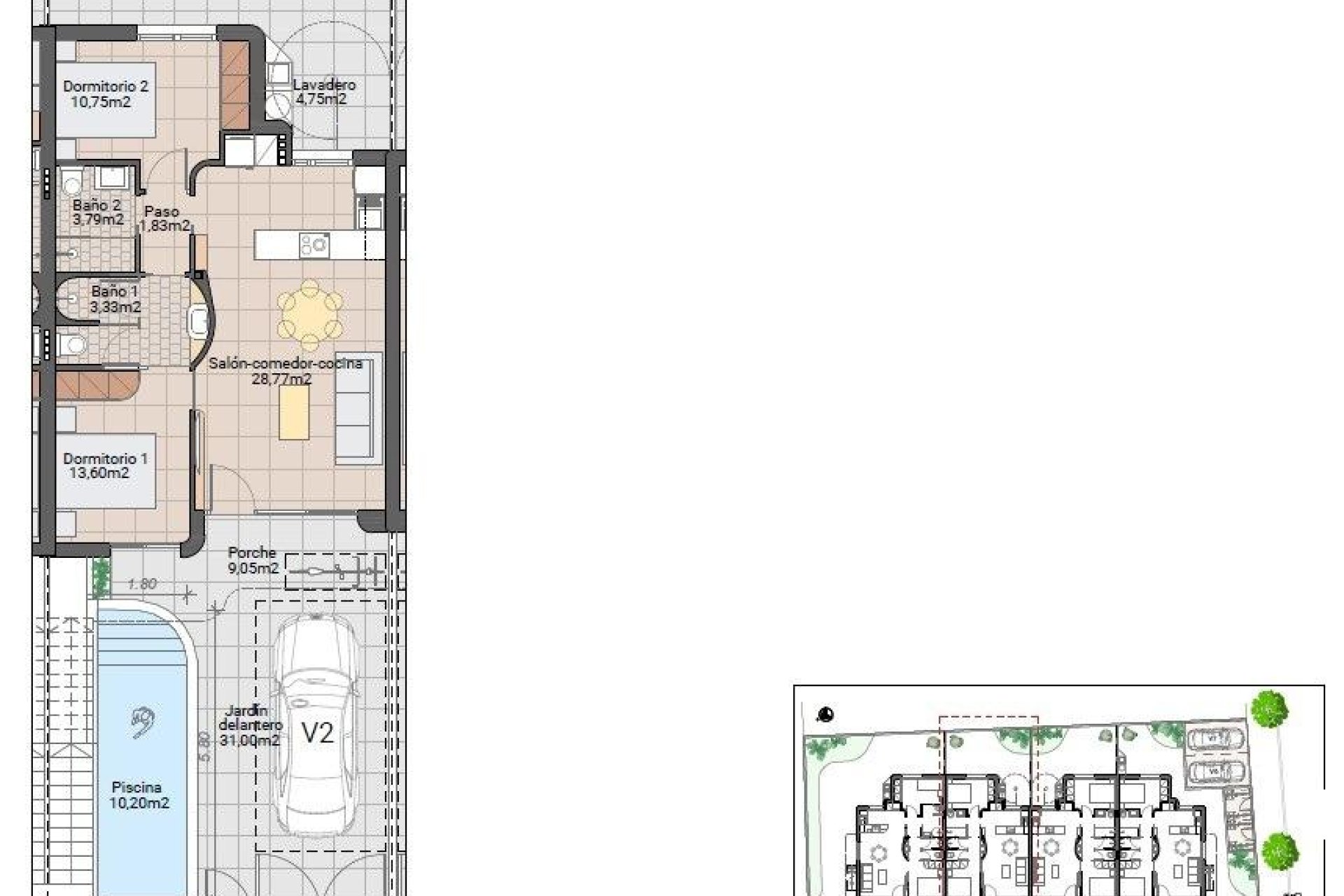 New Build - Apartman - Pilar de la Horadada - pueblo