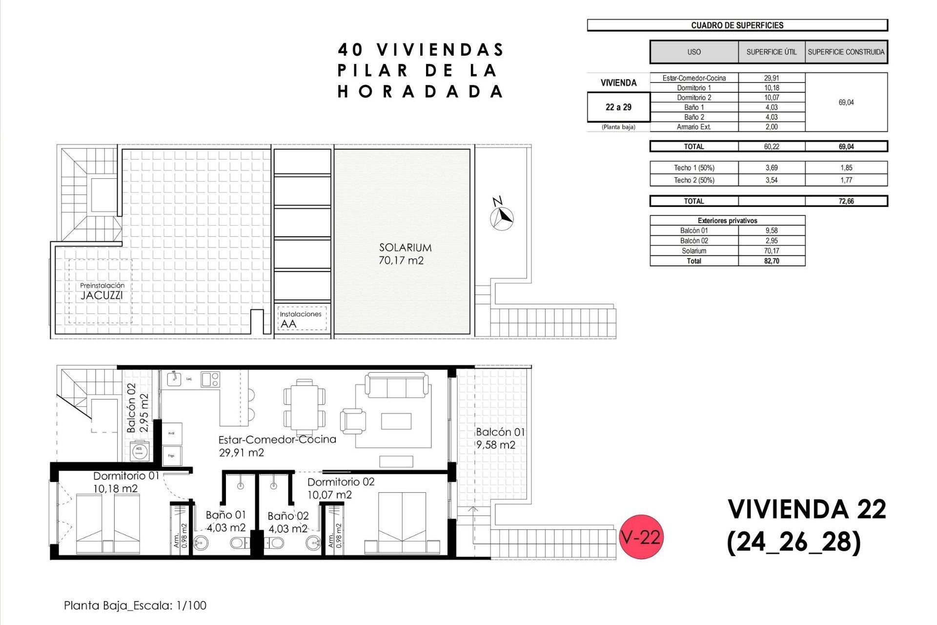 New Build - Apartman - Pilar de la Horadada - pueblo