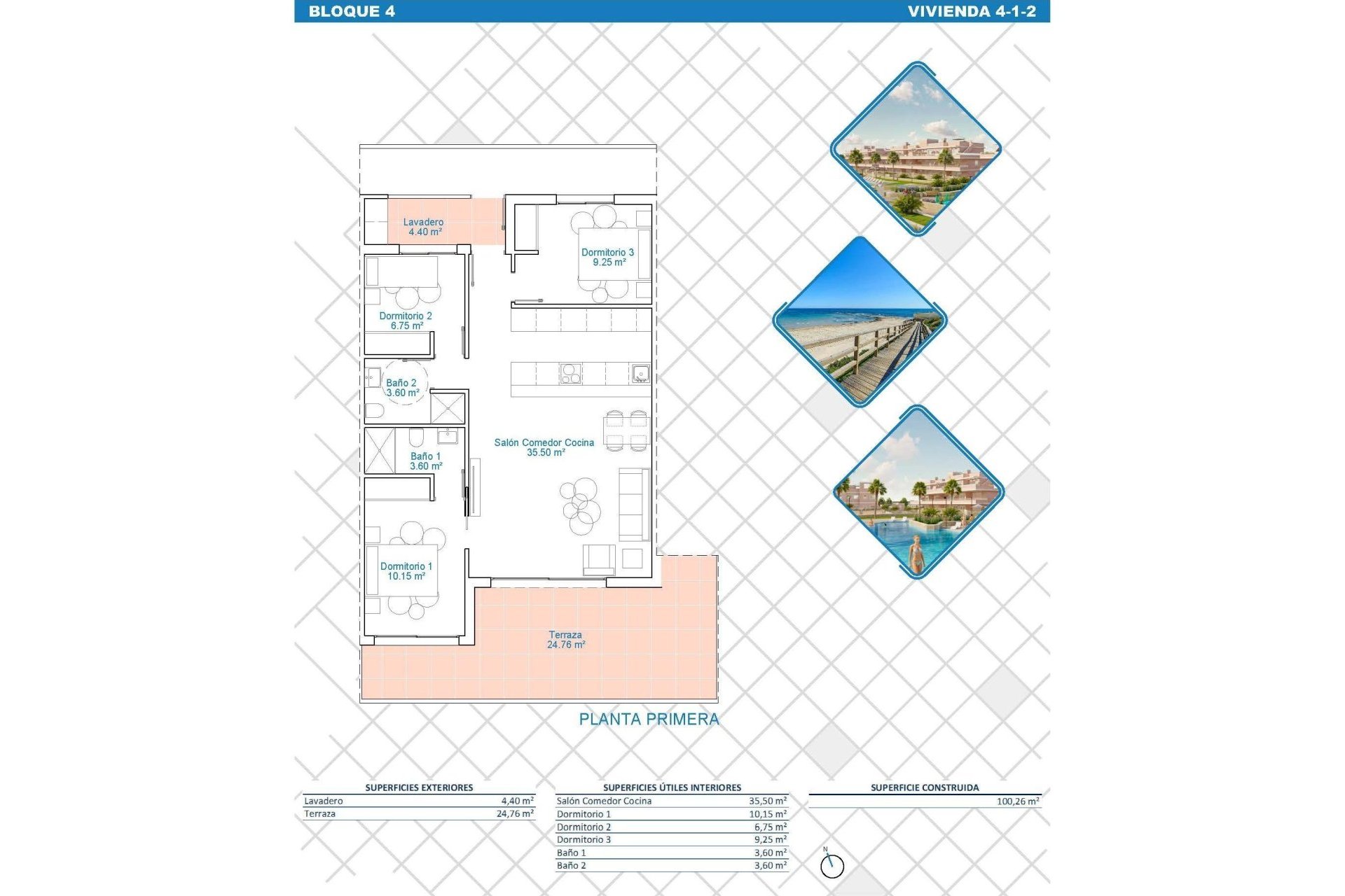 New Build - Apartman - Pilar de la Horadada