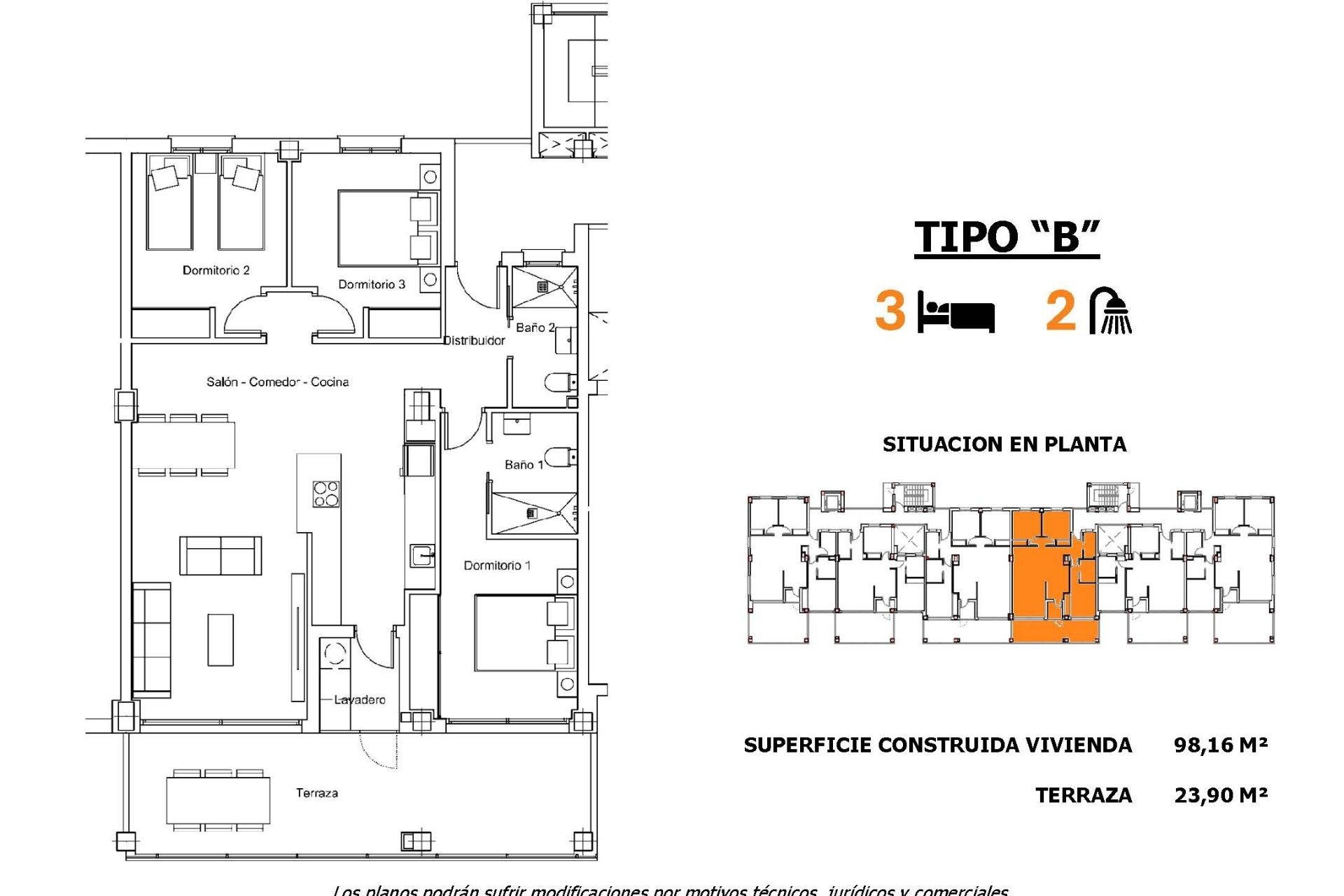 New Build - Apartman - San Miguel de Salinas - Pueblo