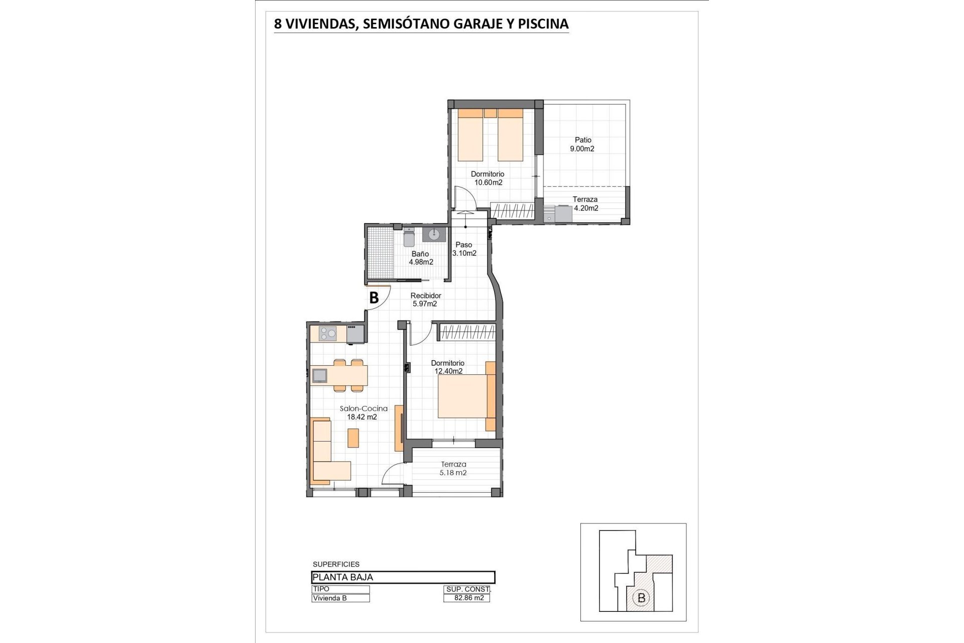 New Build - Apartman - San Pedro del Pinatar - Lo Pagan