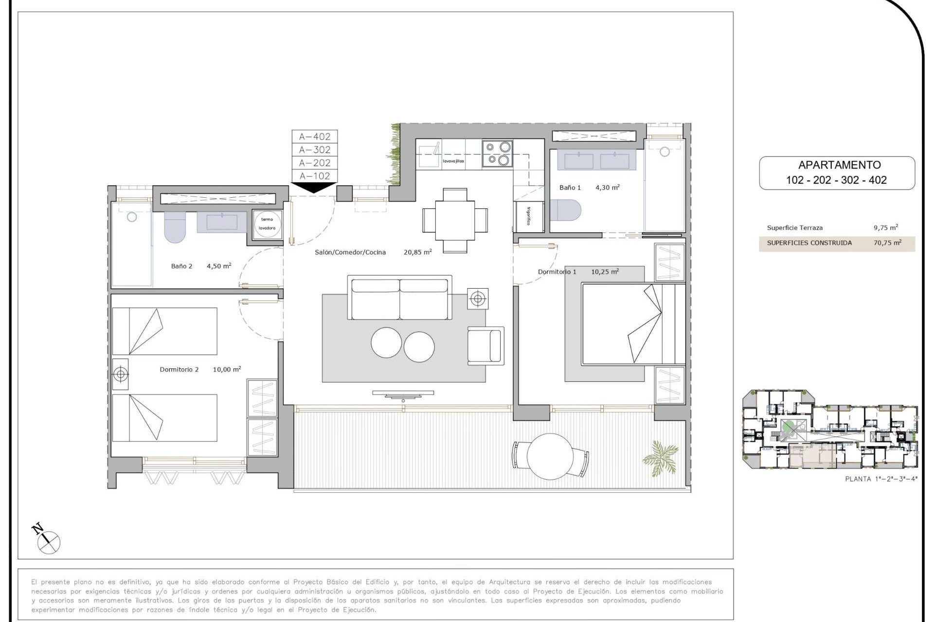 New Build - Apartman - San Pedro del Pinatar - Lo Pagan