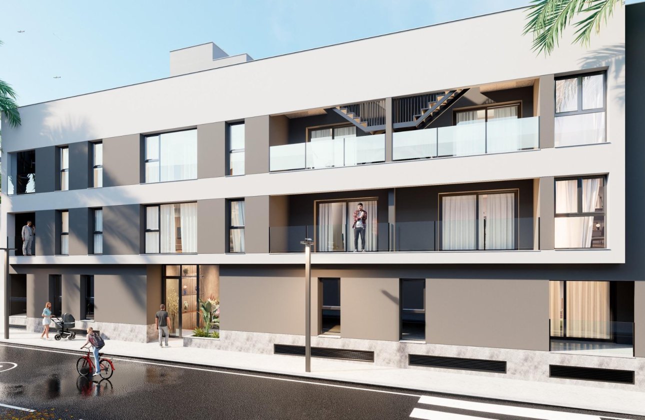 New Build - Apartman - San Pedro del Pinatar - Lo Pagan