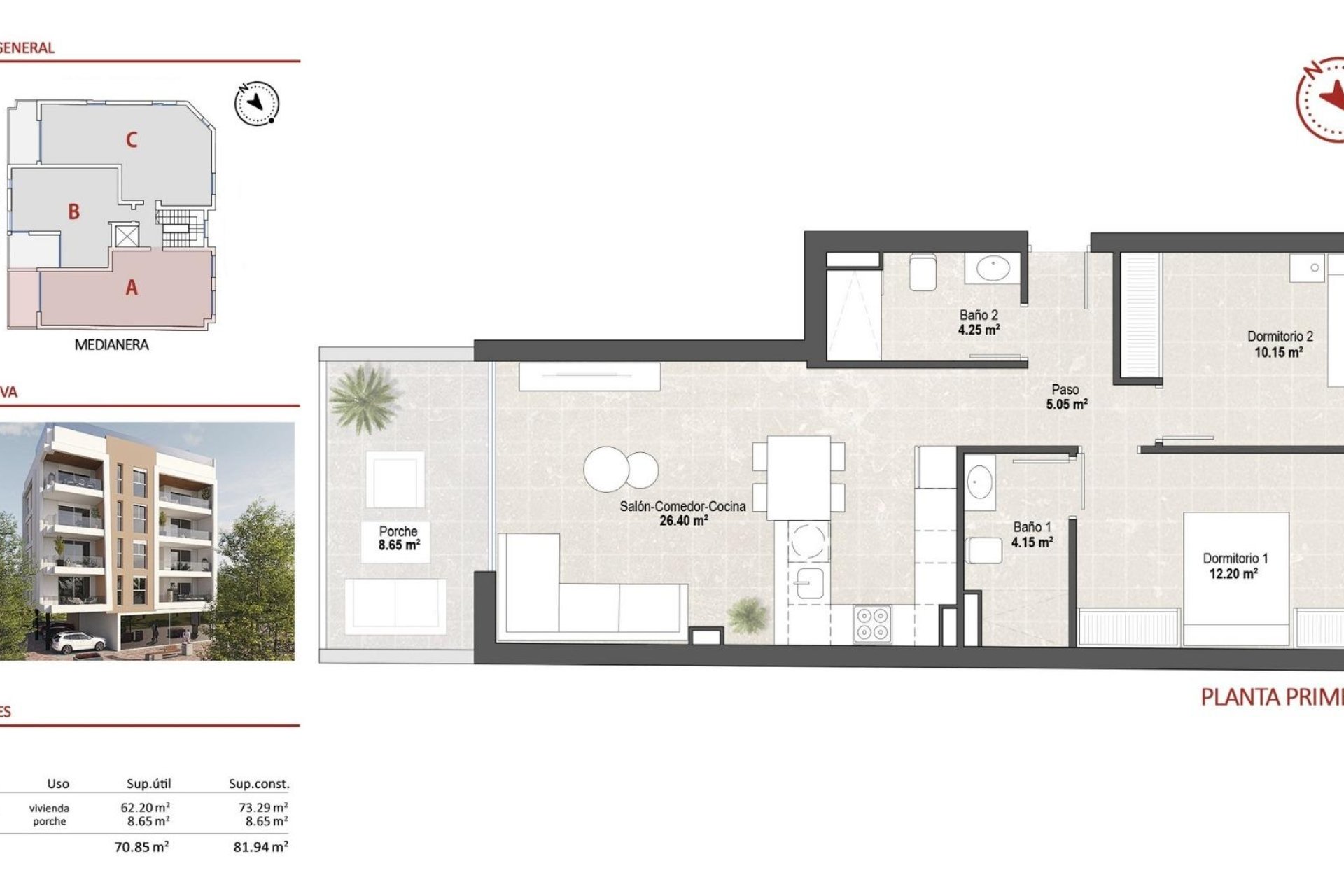 New Build - Apartman - San Pedro del Pinatar - Lo Pagan