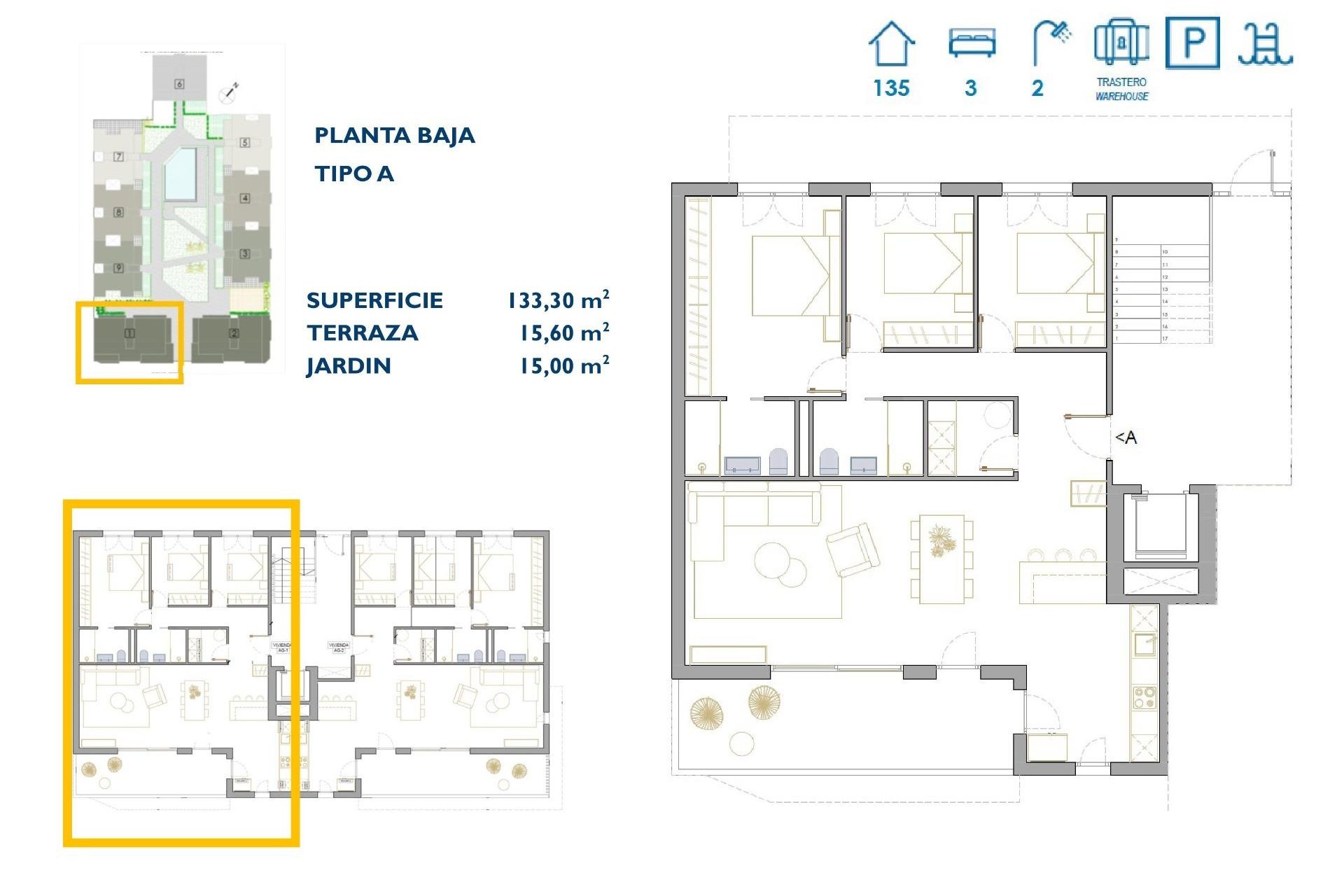 New Build - Apartman - San Pedro del Pinatar - Pueblo