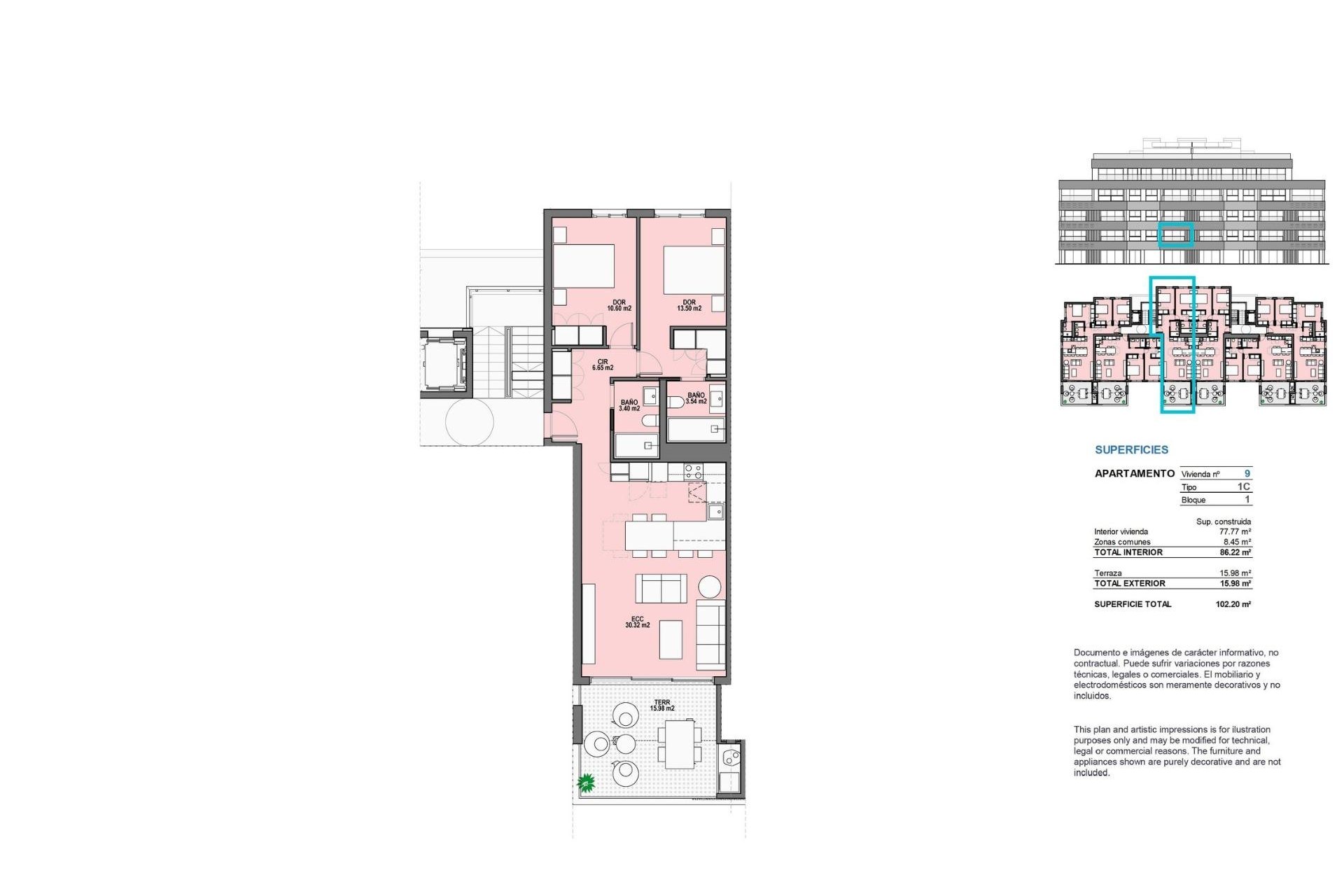 New Build - Apartman - Torre Pacheco