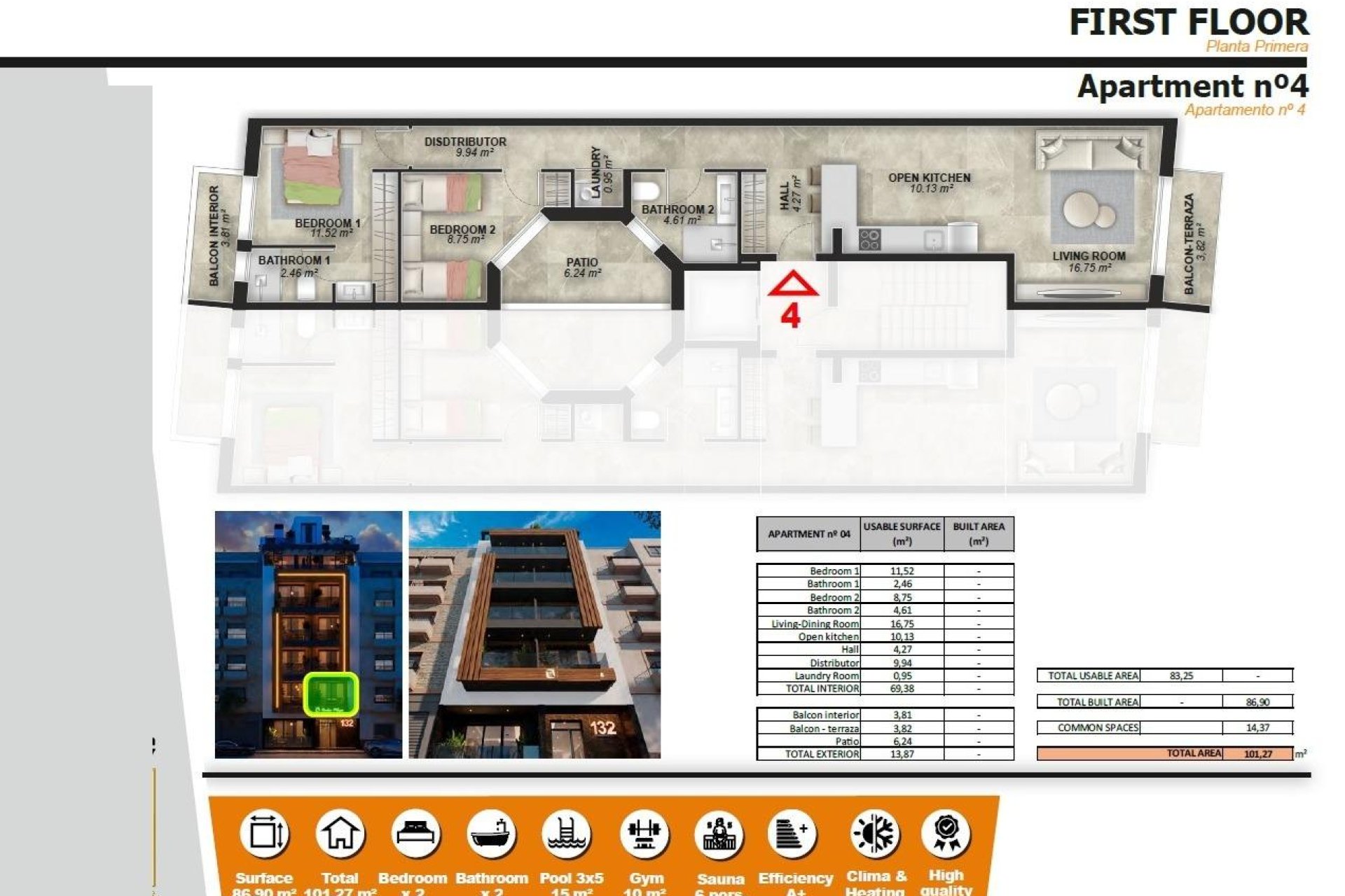 New Build - Apartman - Torrevieja - Playa de El Cura