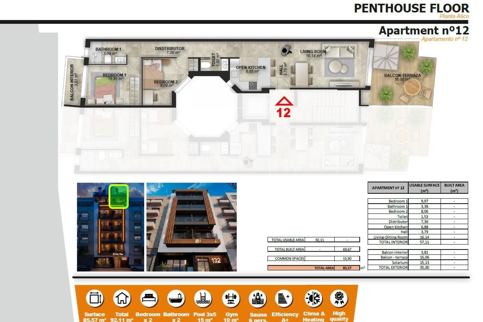 New Build - Apartman - Torrevieja - Playa de El Cura