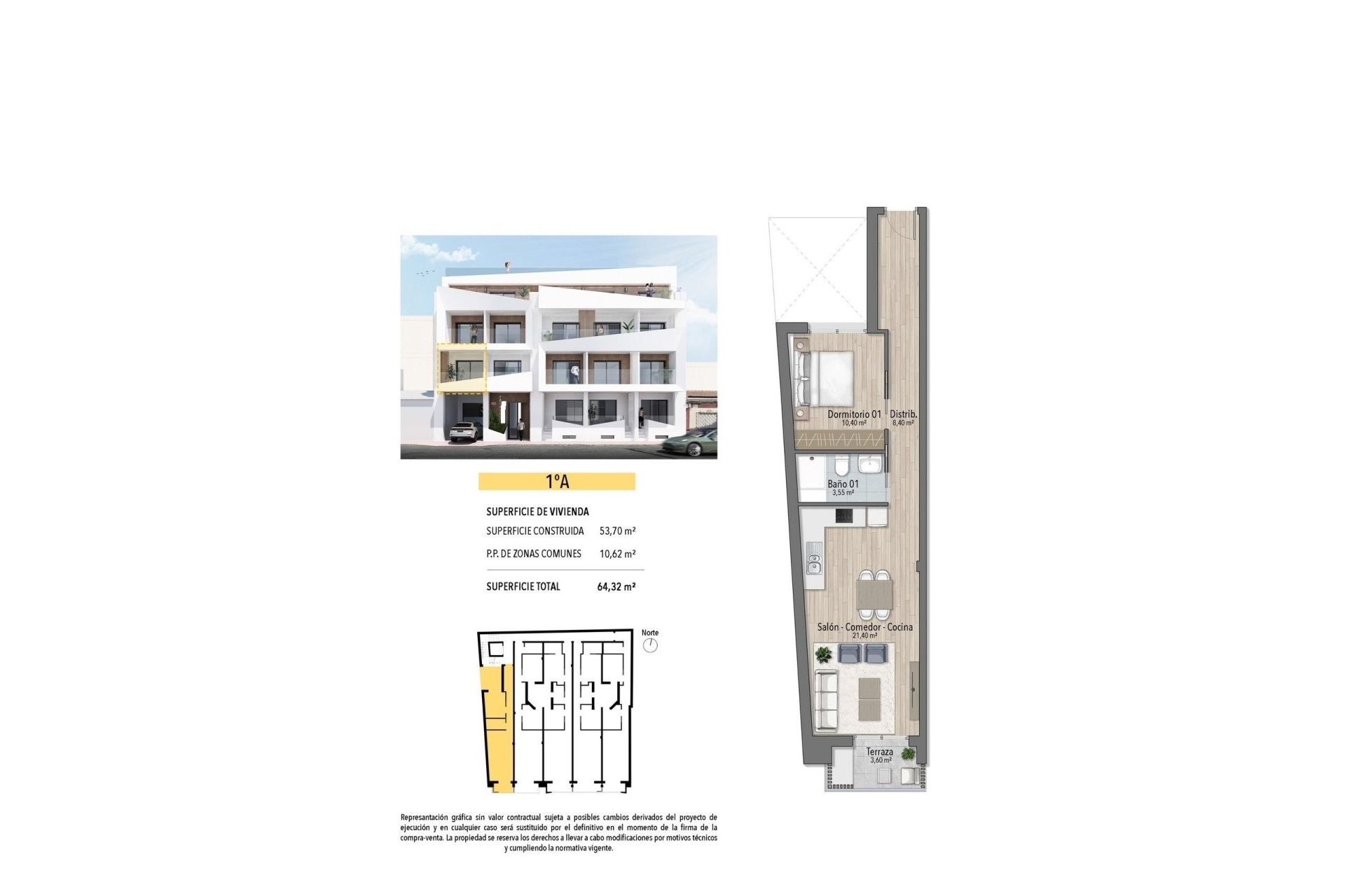 New Build - Apartman - Torrevieja - Playa de El Cura