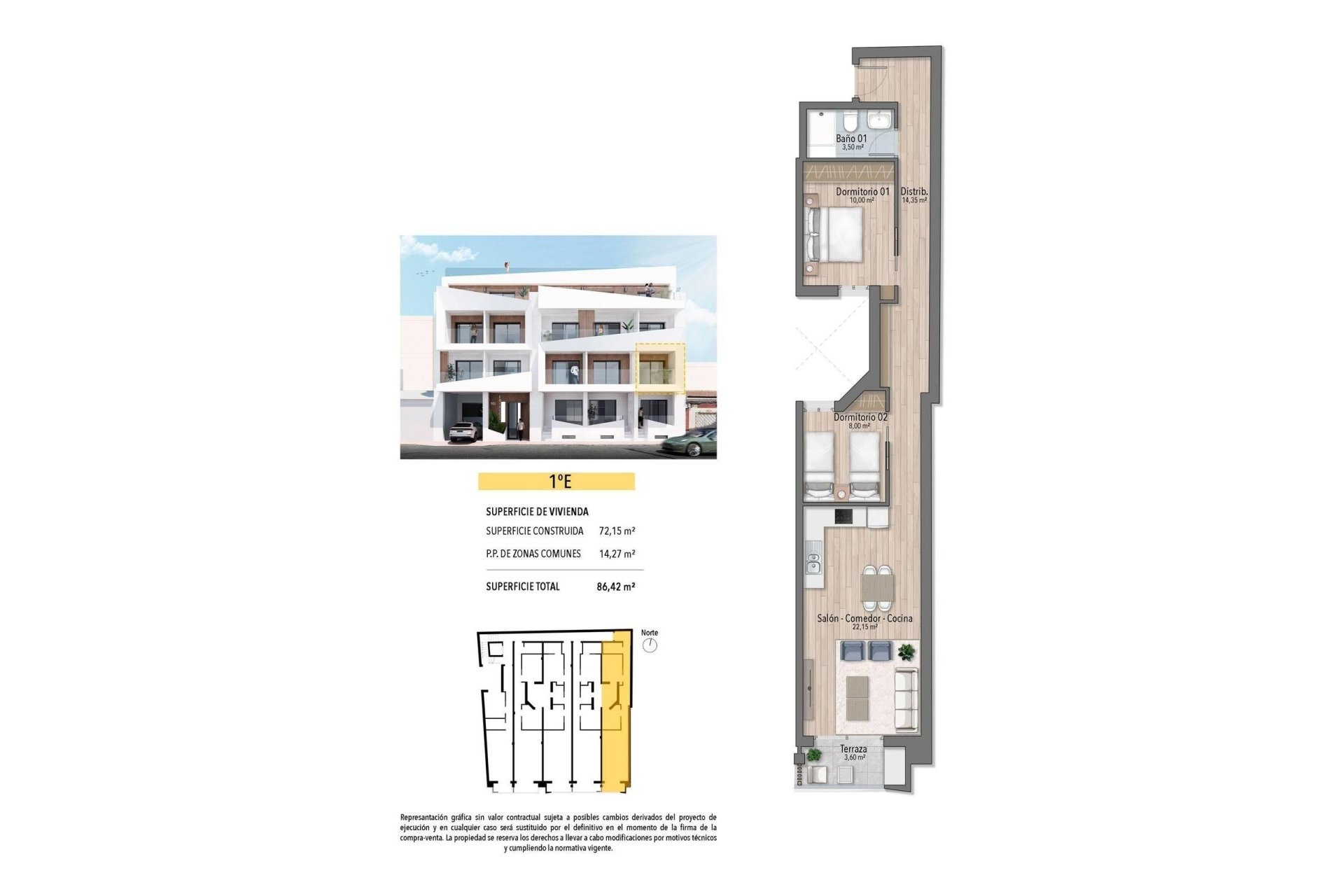 New Build - Apartman - Torrevieja - Playa de El Cura