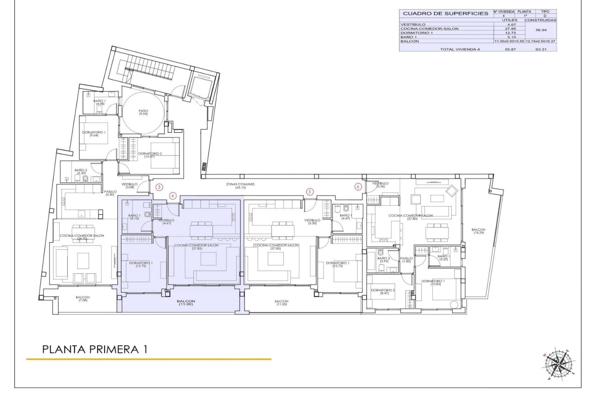 New Build - Apartman - Torrevieja - Playa del Cura