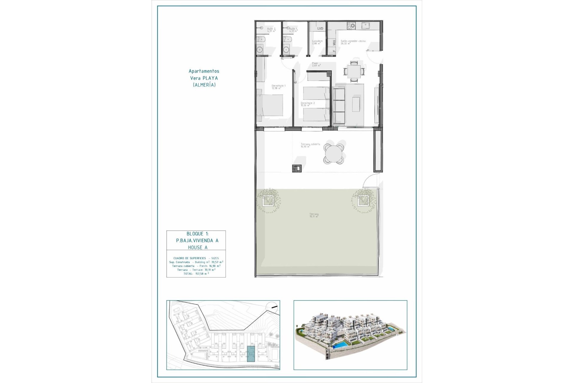 New Build - Apartman - Vera - Pueblo Salinas