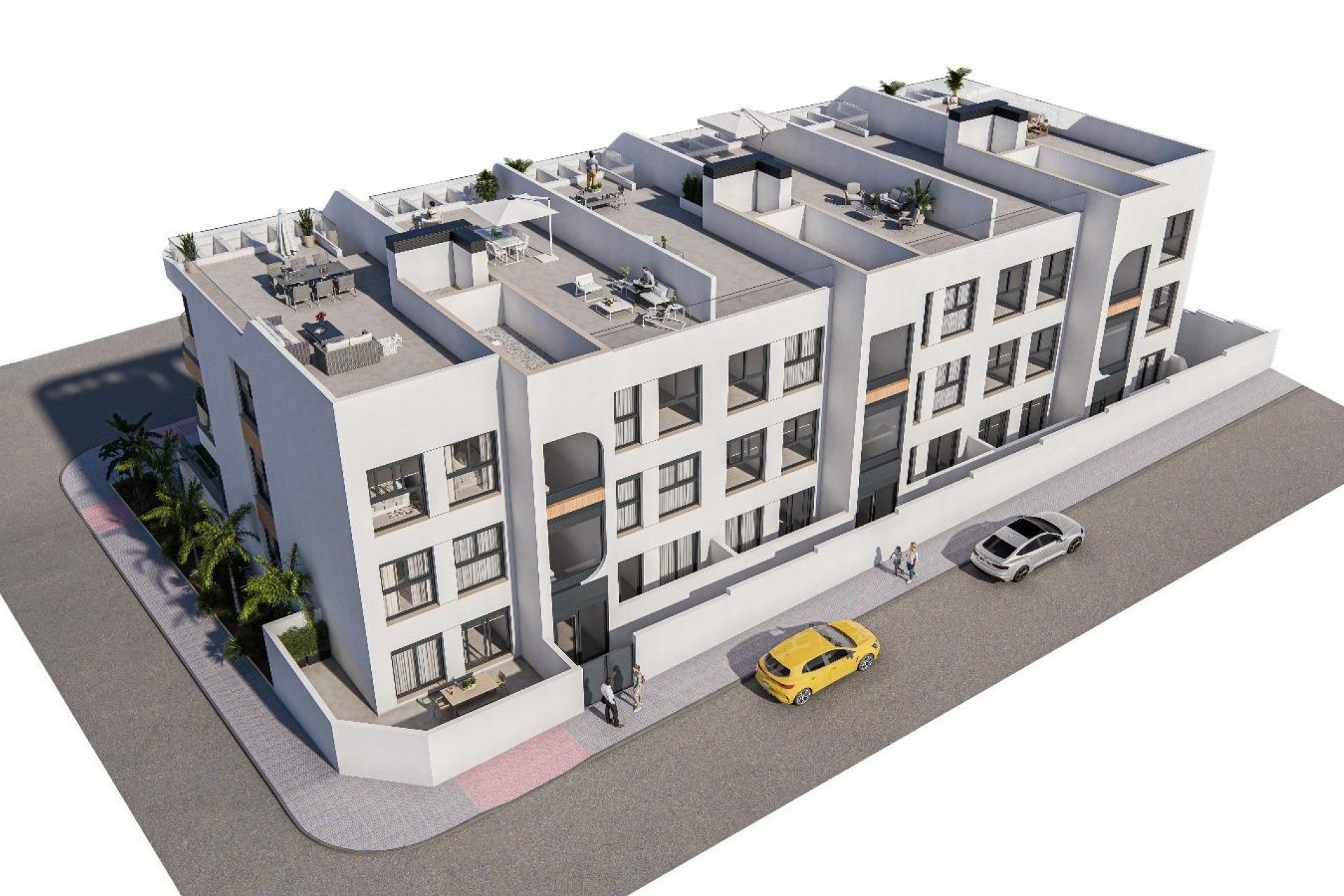 New Build - Apartment  - Benijofar - Pueblo