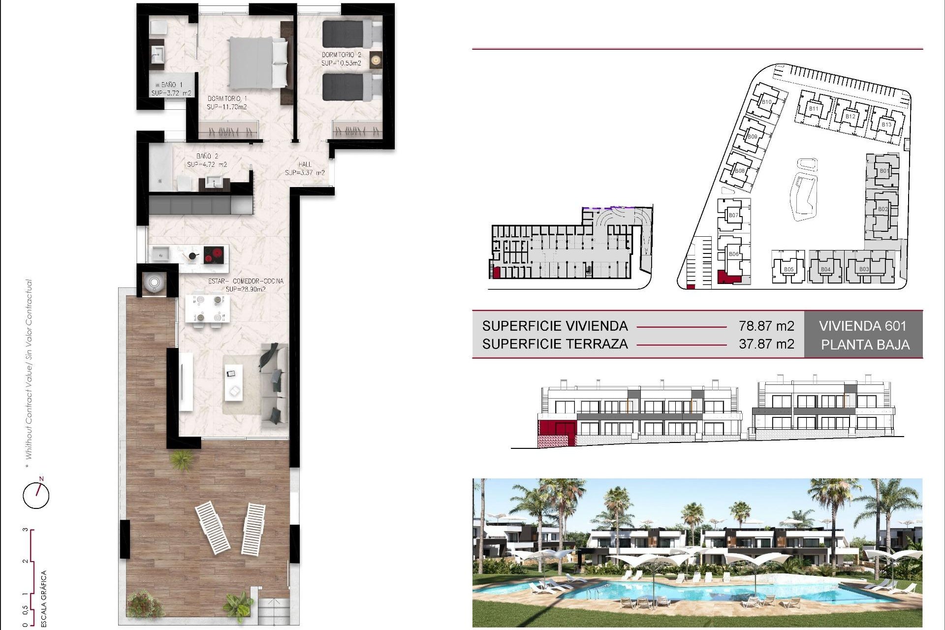 New Build - Apartment  - Ciudad Quesada