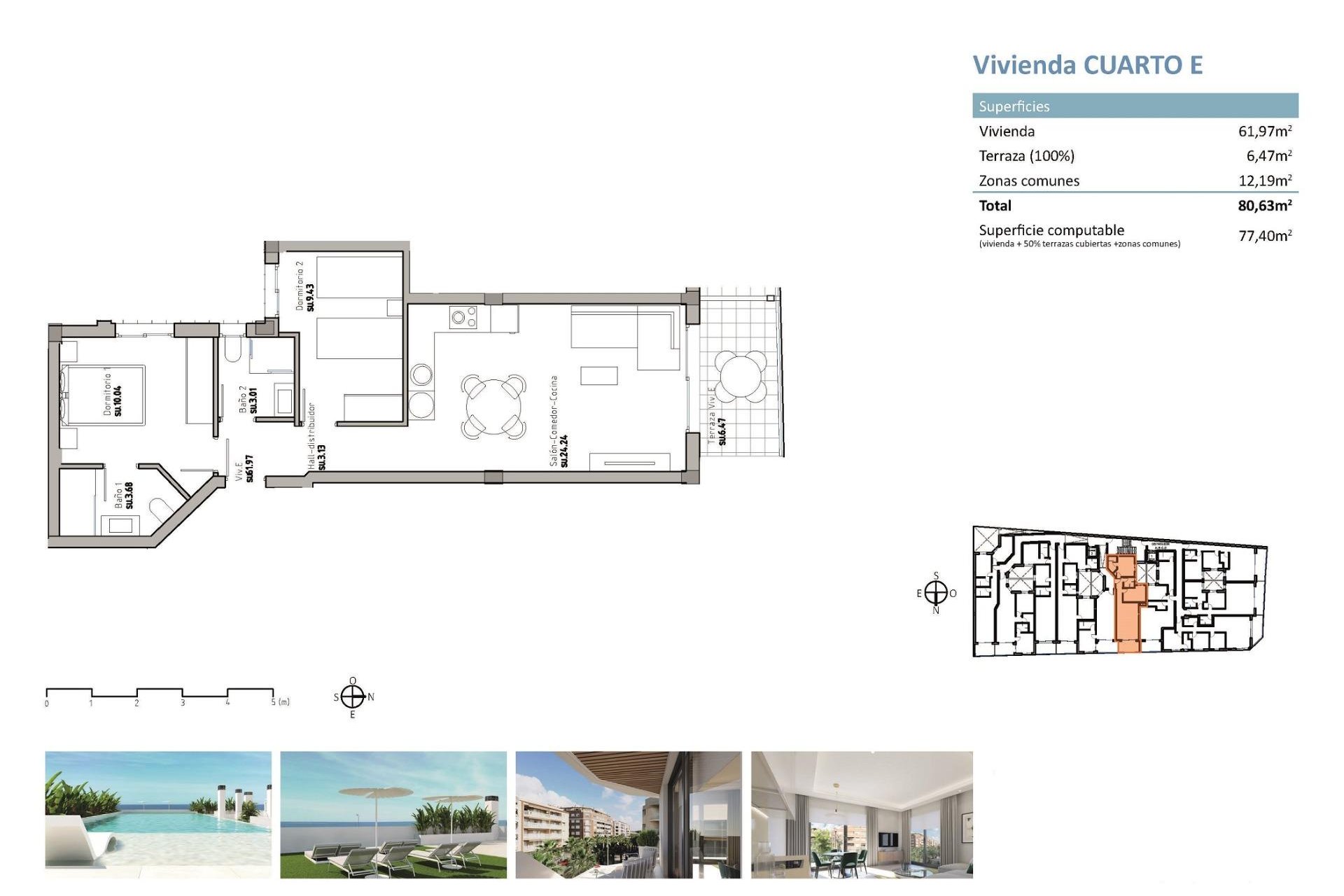 New Build - Apartment  - Guardamar del Segura - Pueblo
