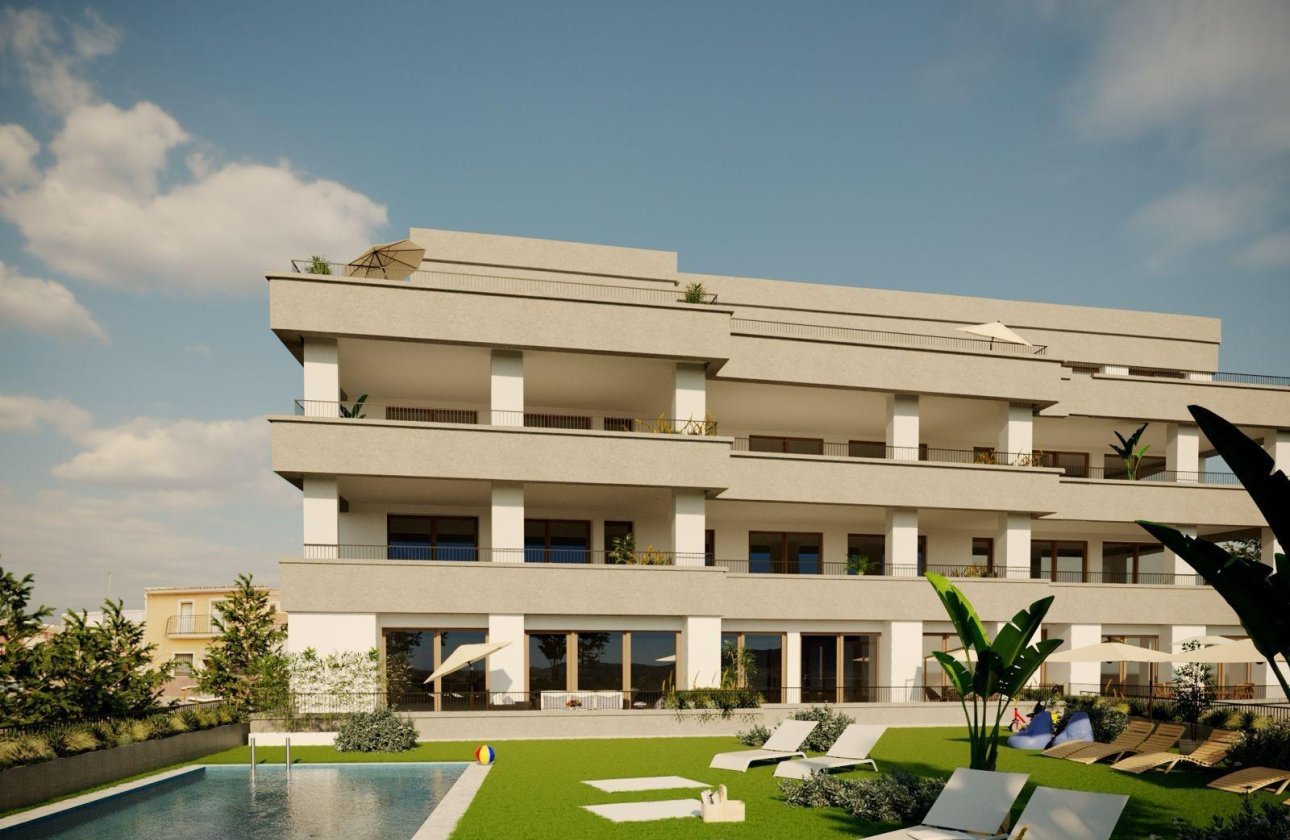 New Build - Apartment  - Hondón de las Nieves - Pueblo