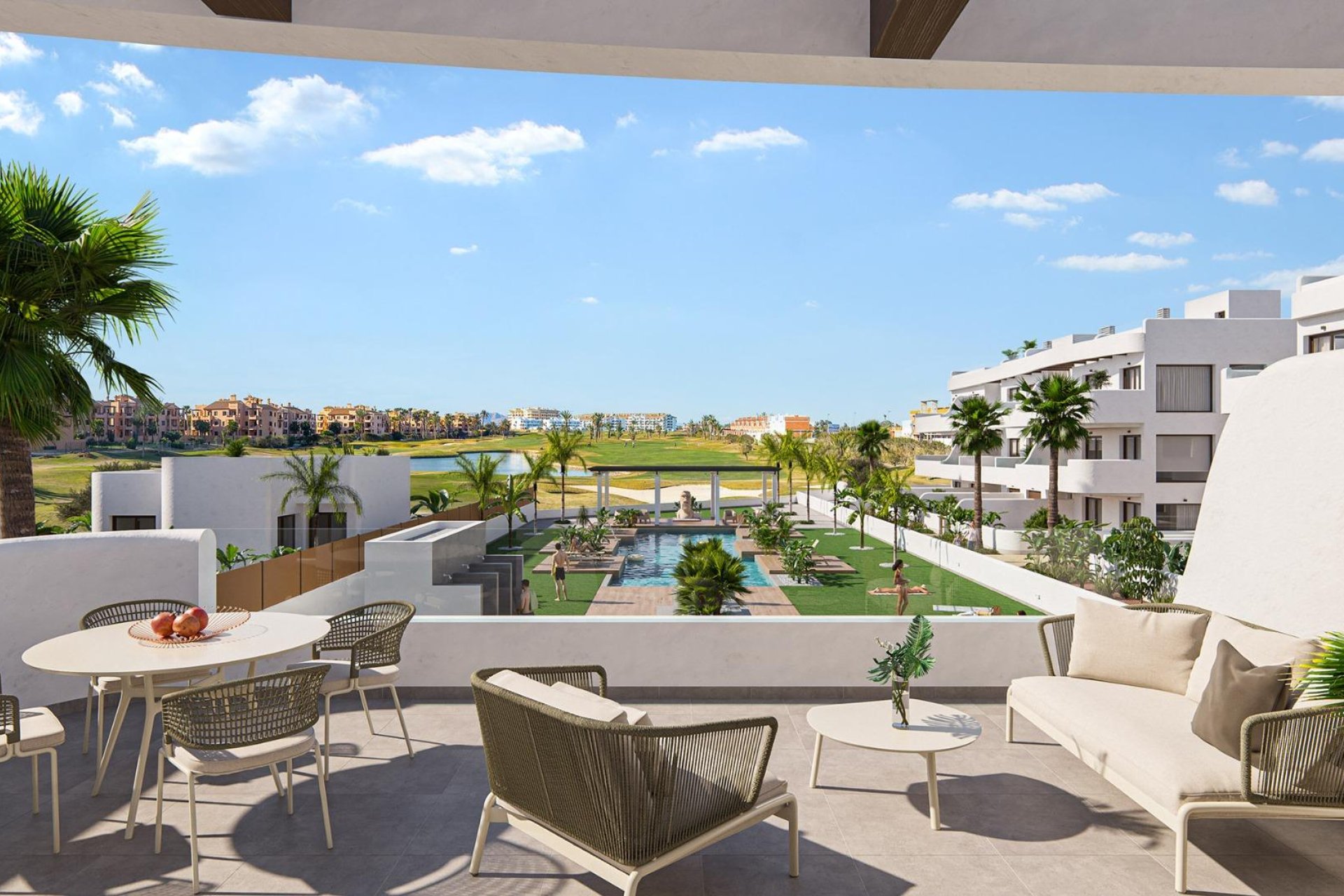 New Build - Apartment  - Los Alcázares - La Serena Golf
