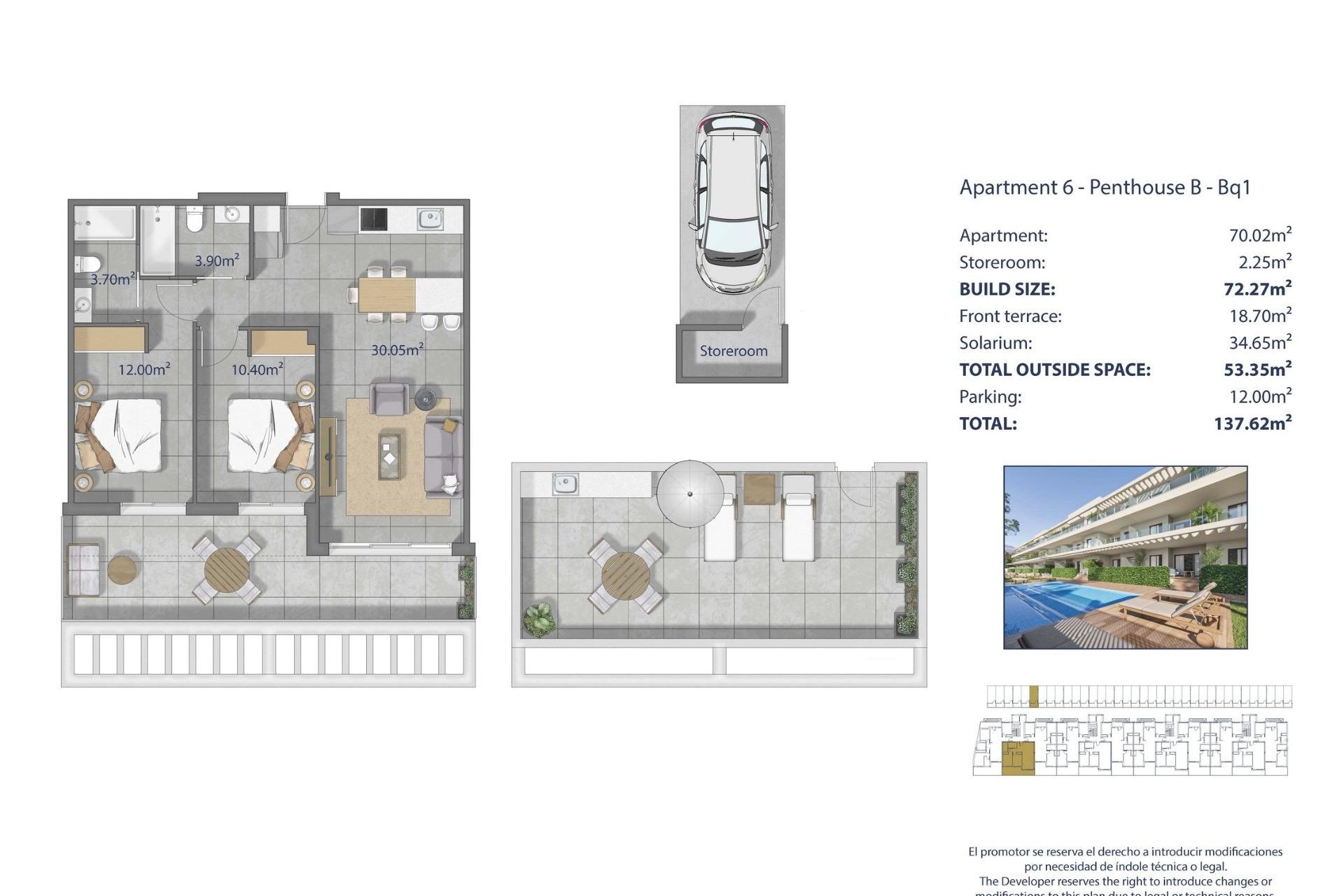 New Build - Apartment  - Los Alcázares - Los Narejos