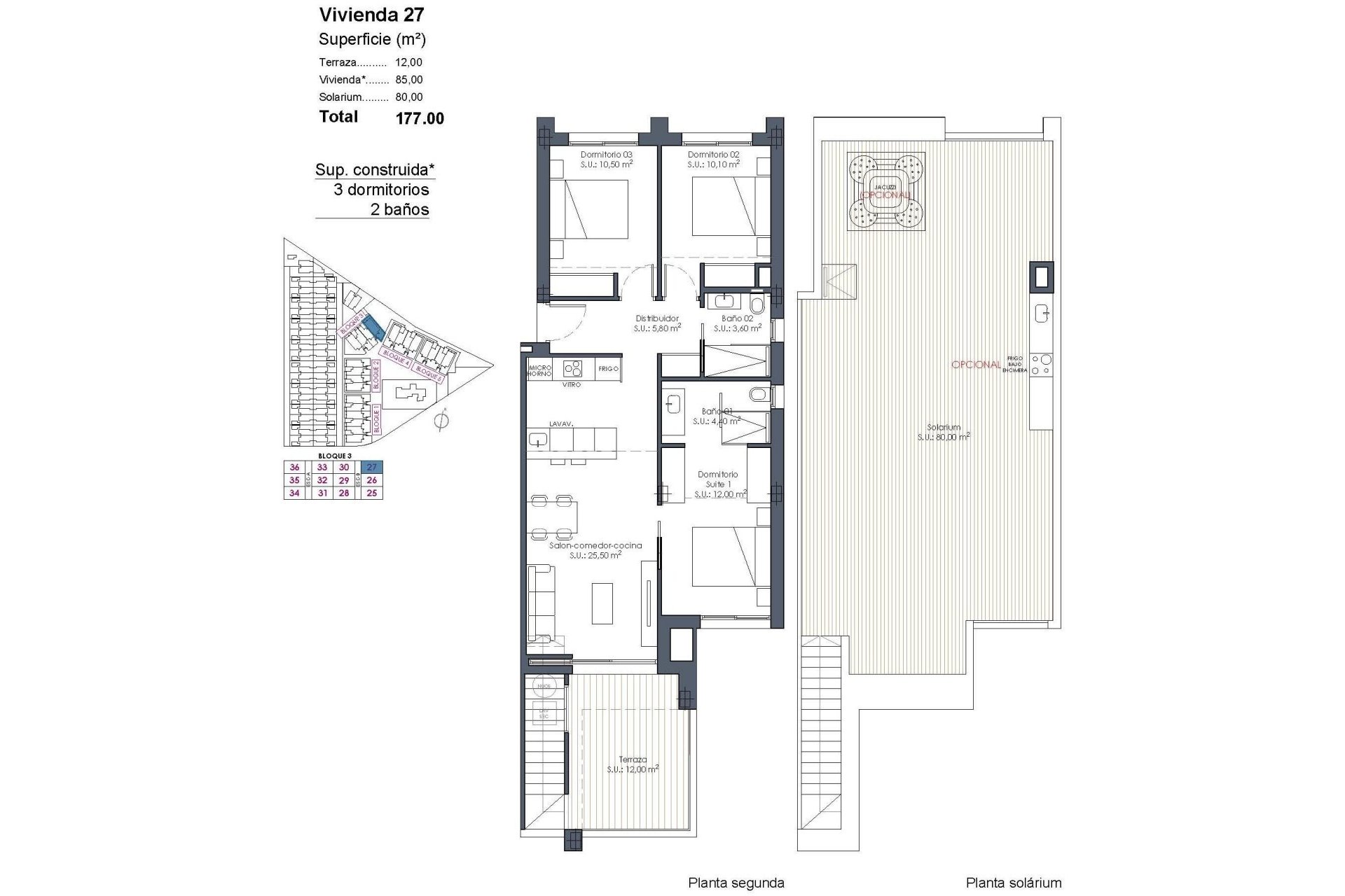 New Build - Apartment  - Los Alcázares - Serena Golf