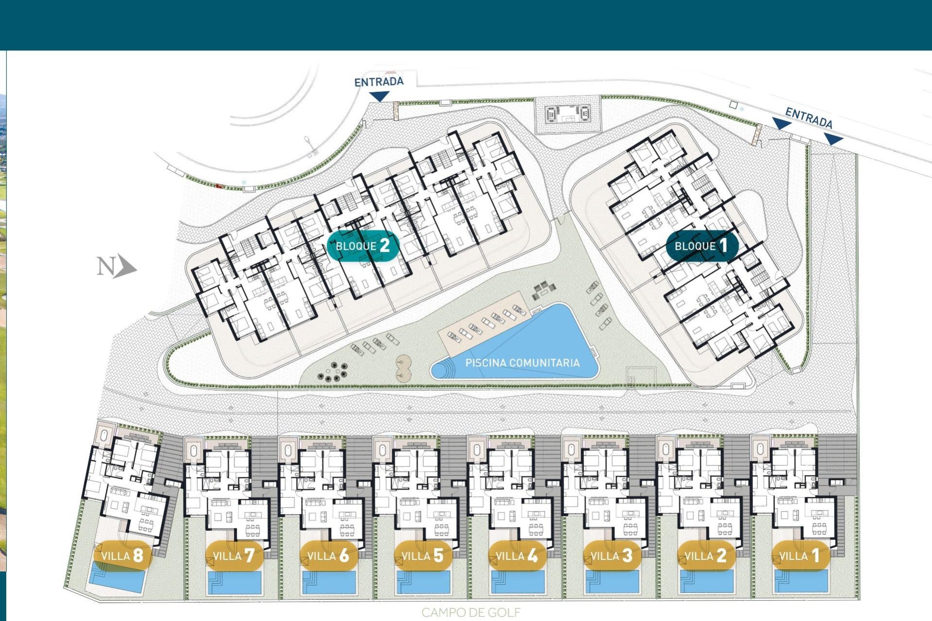 New Build - Apartment  - Los Alcázares - Serena Golf