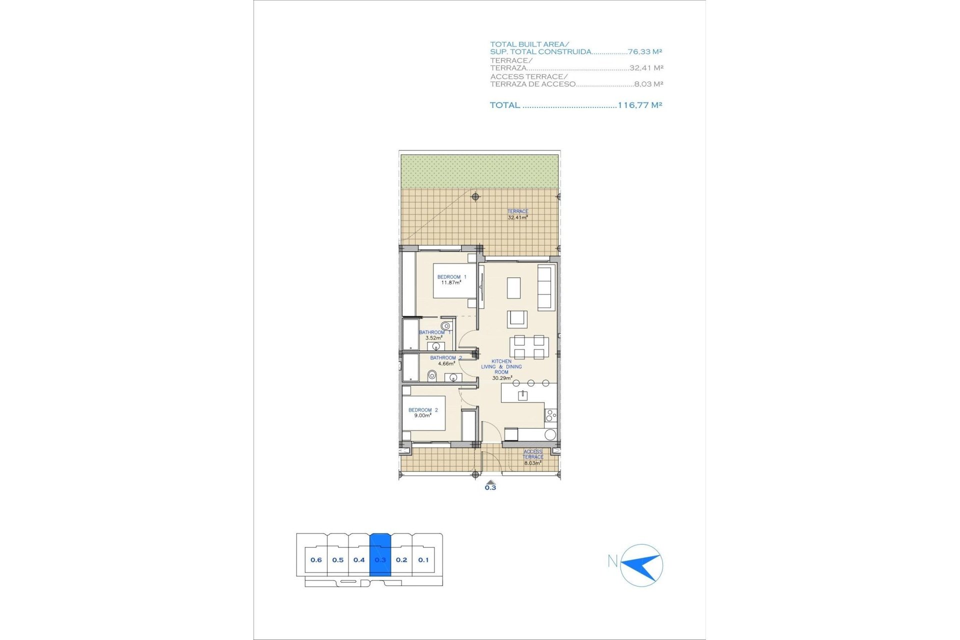 New Build - Apartment  - Los Alcázares