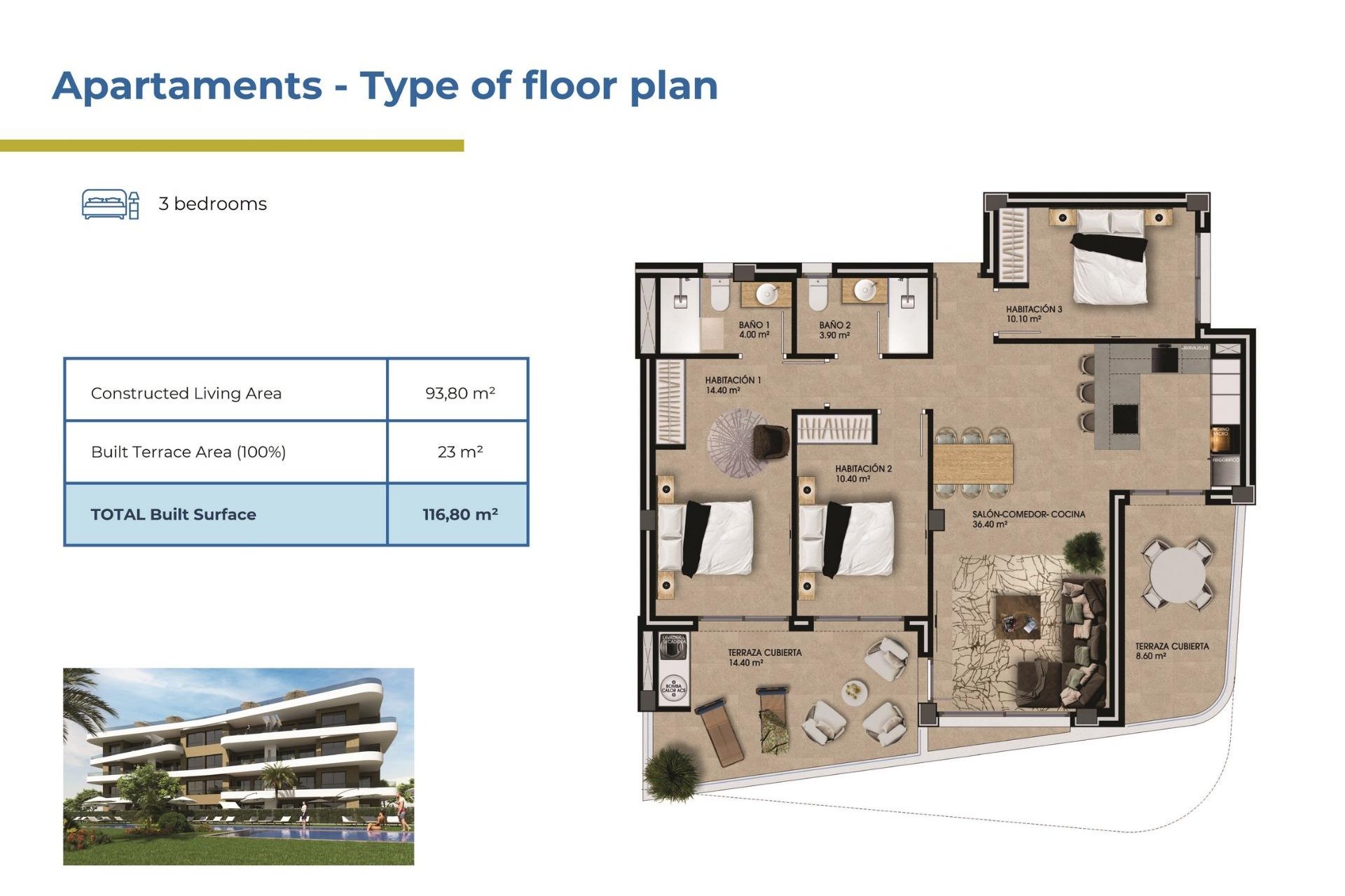 New Build - Apartment  - Orihuela Costa