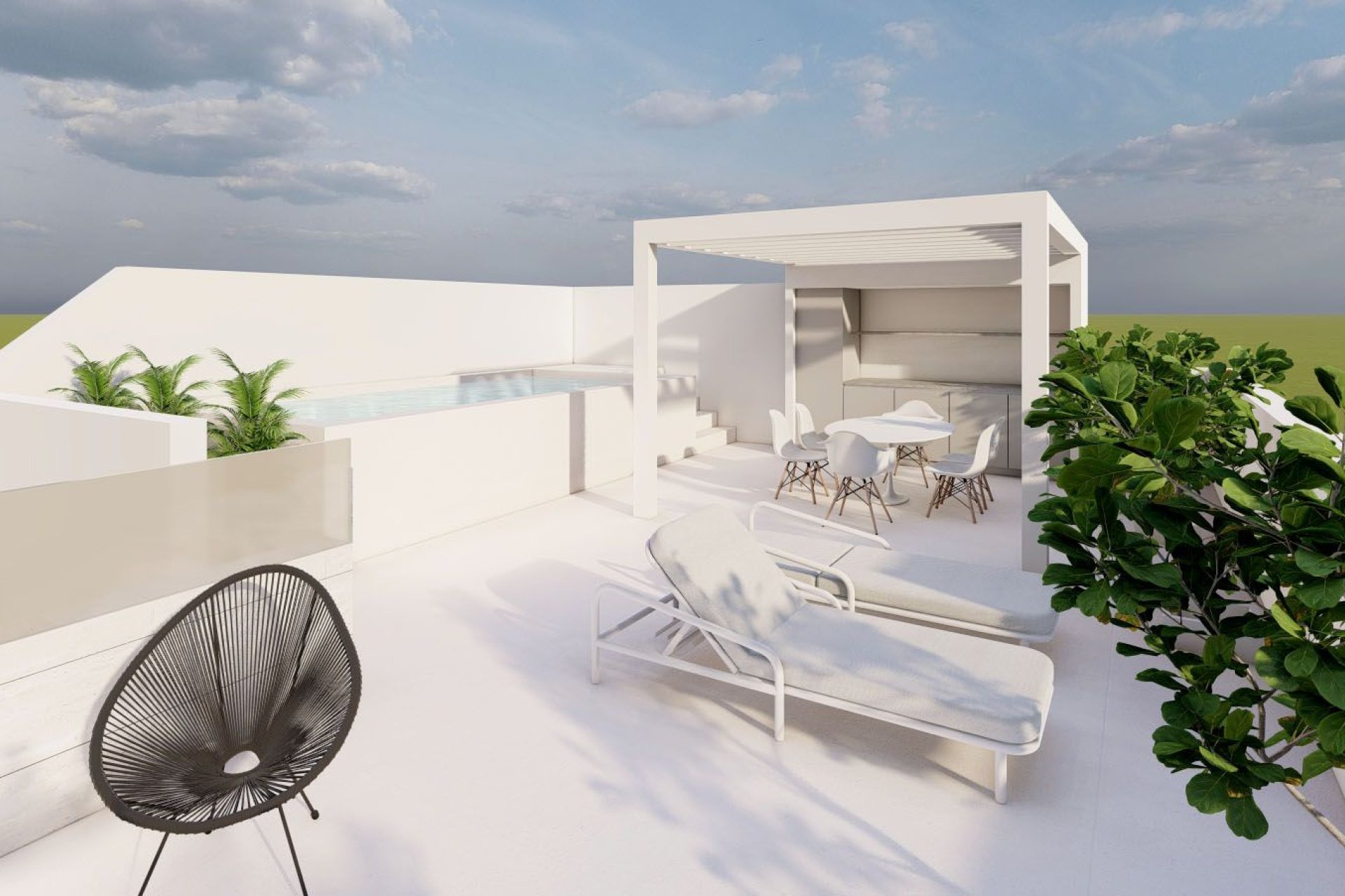 New Build - Apartment  - Pilar de la Horadada - pueblo