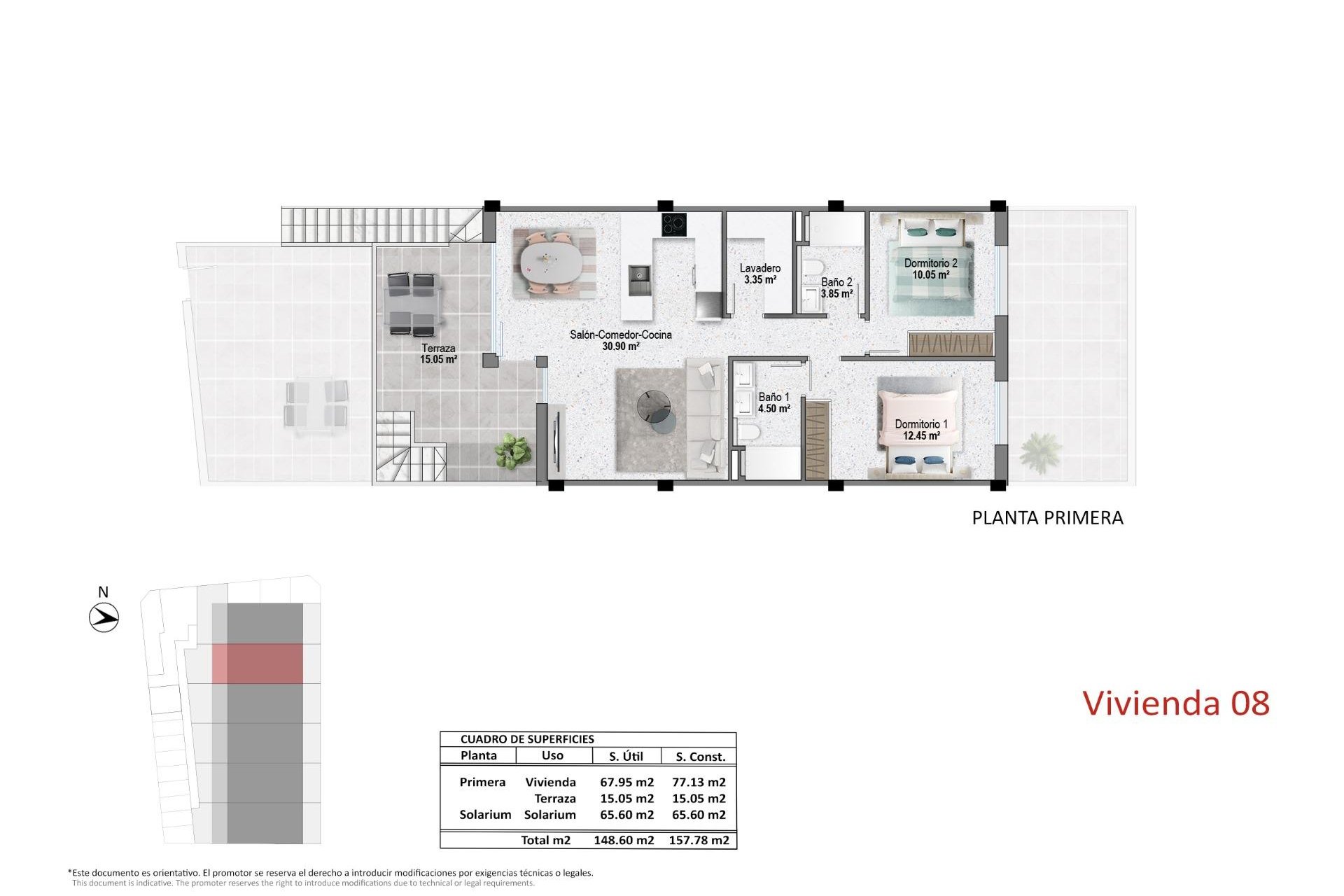 New Build - Apartment  - Pilar de la Horadada