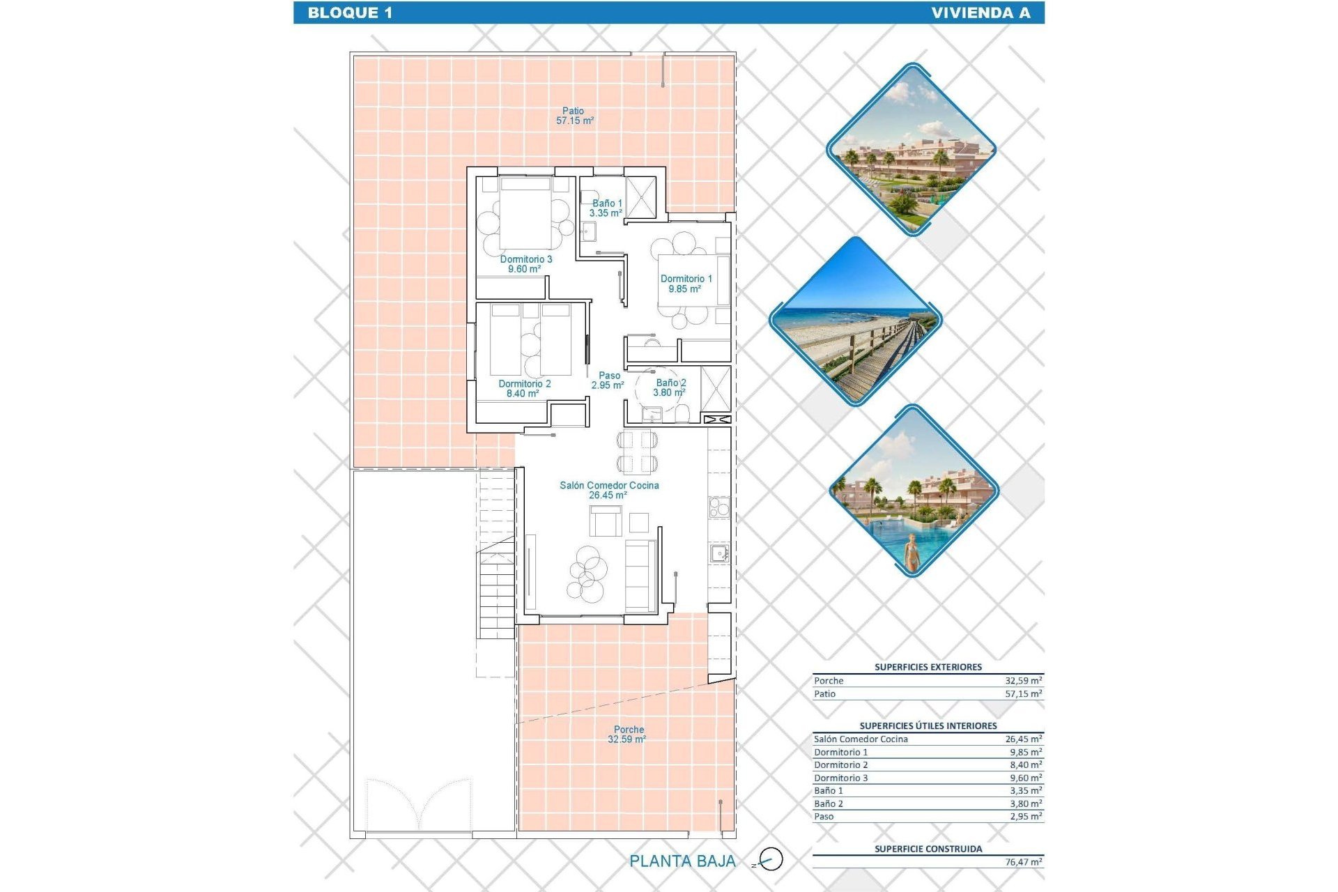 New Build - Apartment  - Pilar de la Horadada