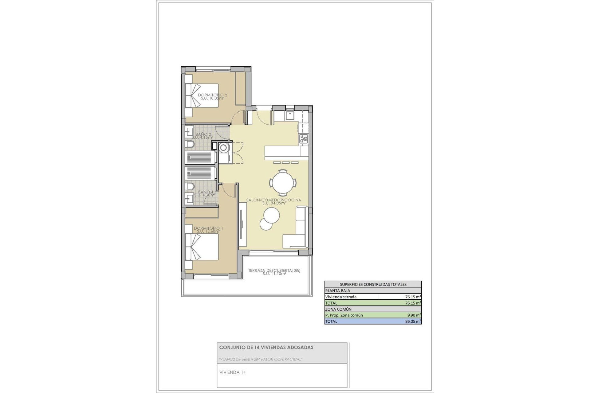 New Build - Apartment  - Rojales - Pueblo