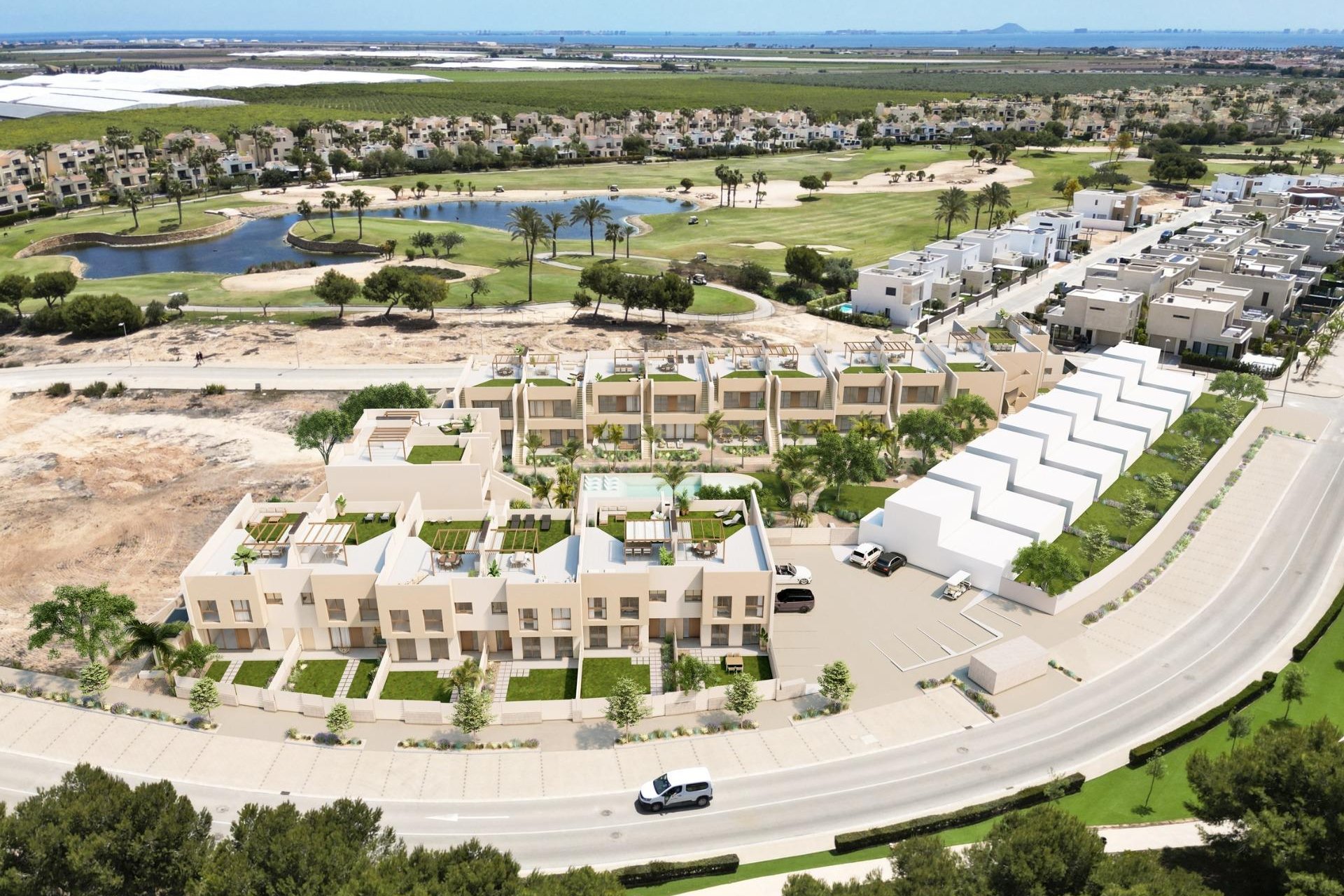 New Build - Apartment  - San Javier - Roda Golf