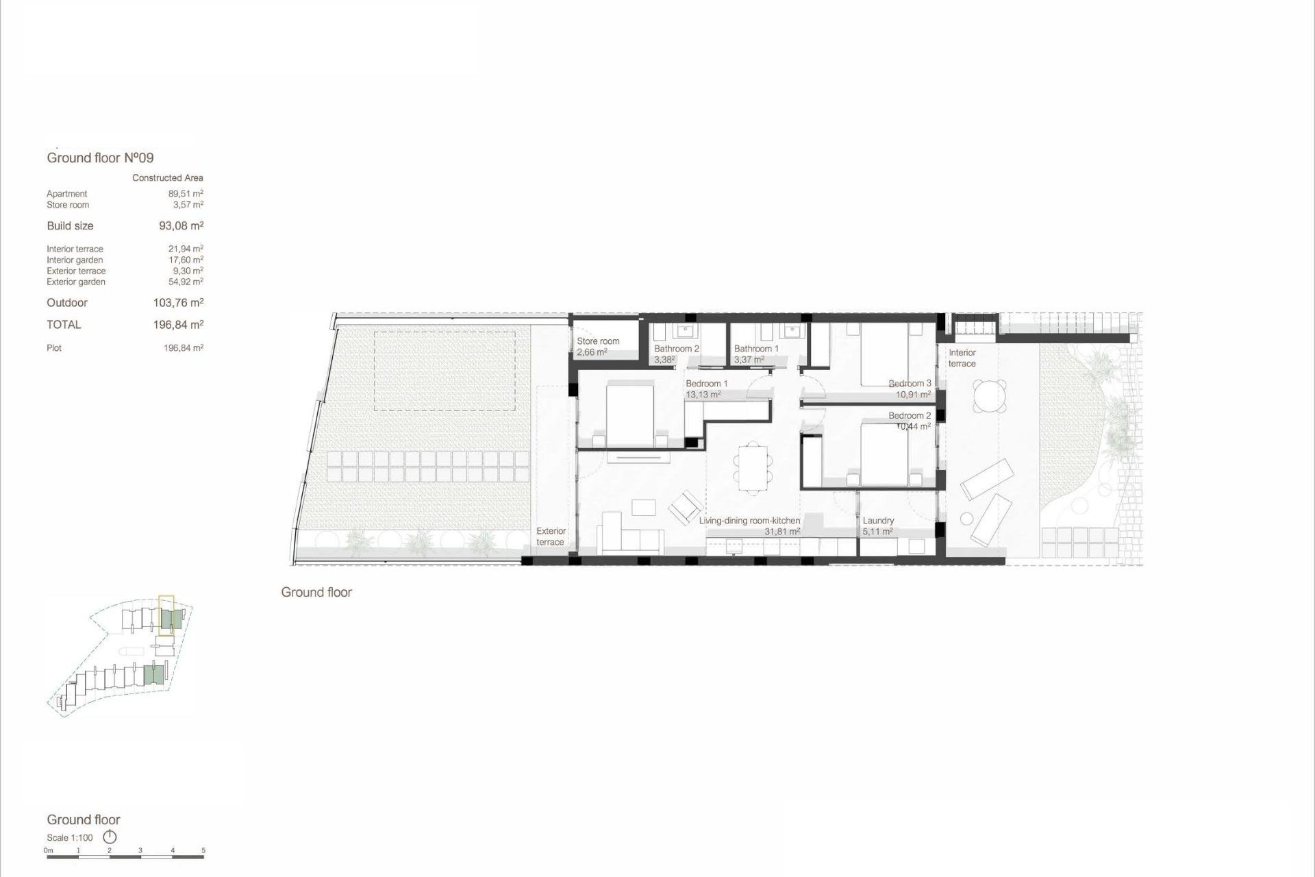 New Build - Apartment  - San Javier - Roda Golf