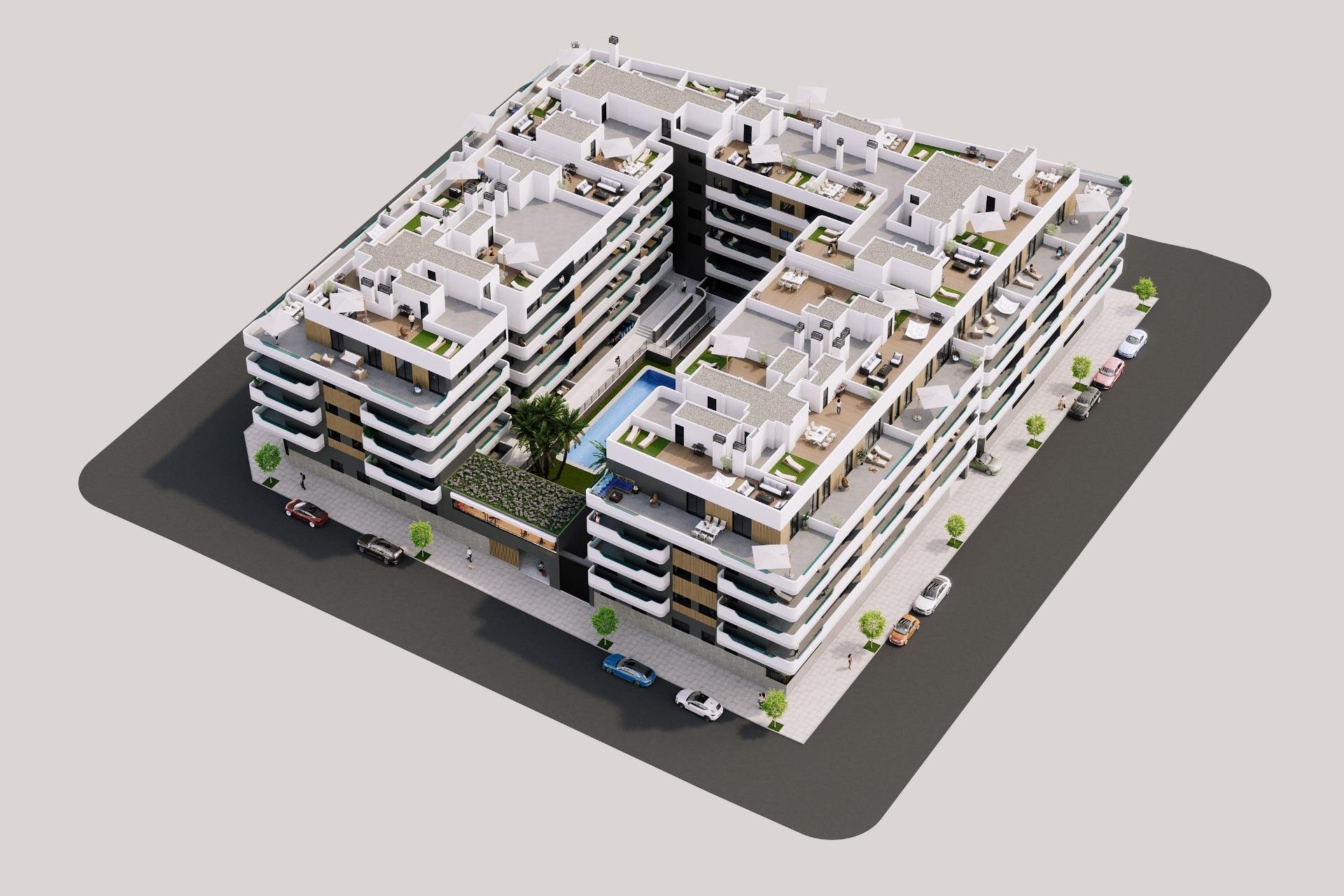 New Build - Apartment  - Santa Pola - Estacion de autobuses