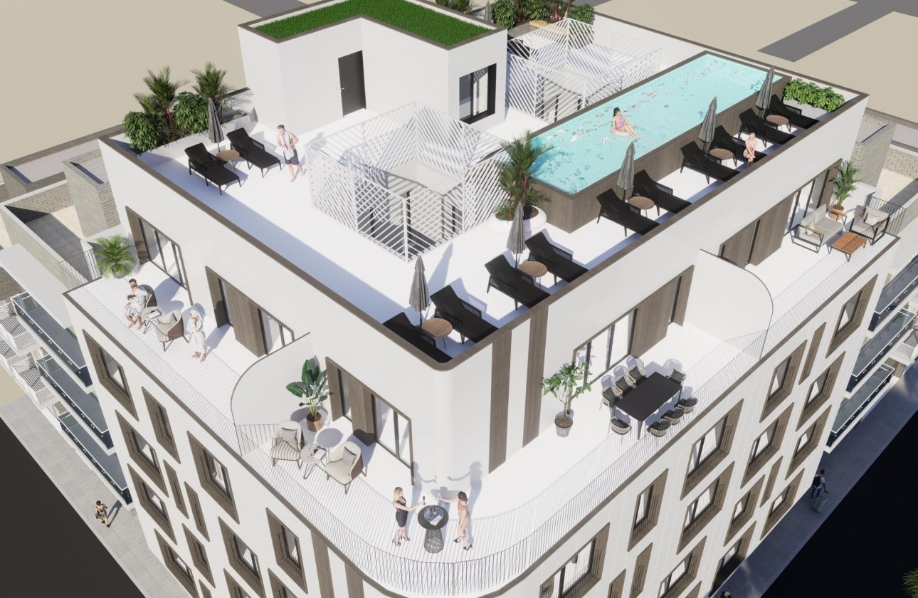 New Build - Apartment  - Torrevieja - El acequión