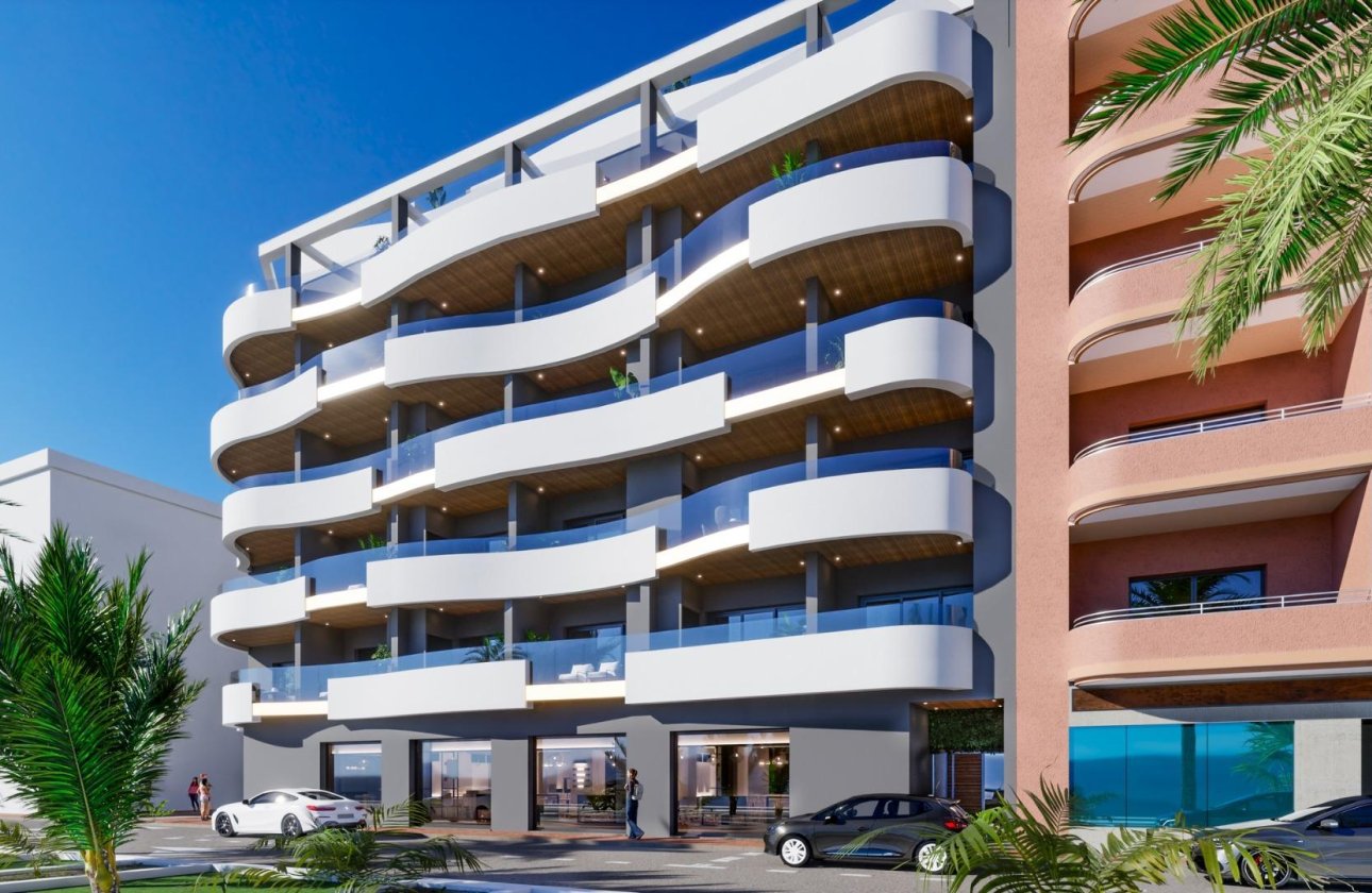 New Build - Apartment  - Torrevieja - Habaneras