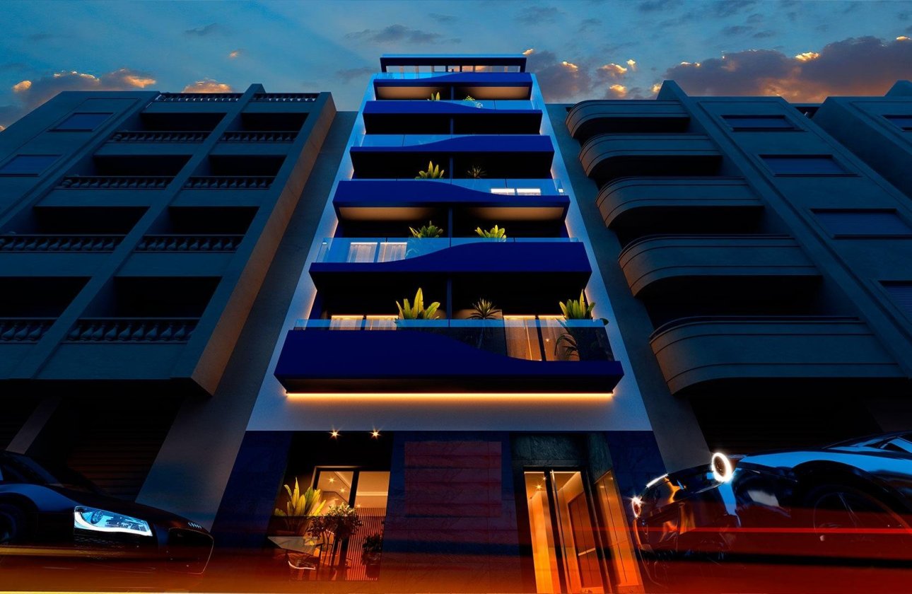 New Build - Apartment  - Torrevieja - Playa del Acequión
