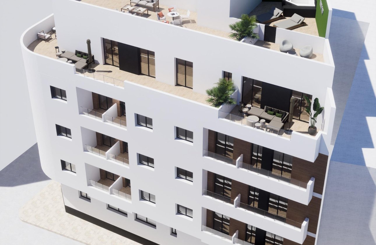 New Build - Apartment  - Torrevieja - pueblo