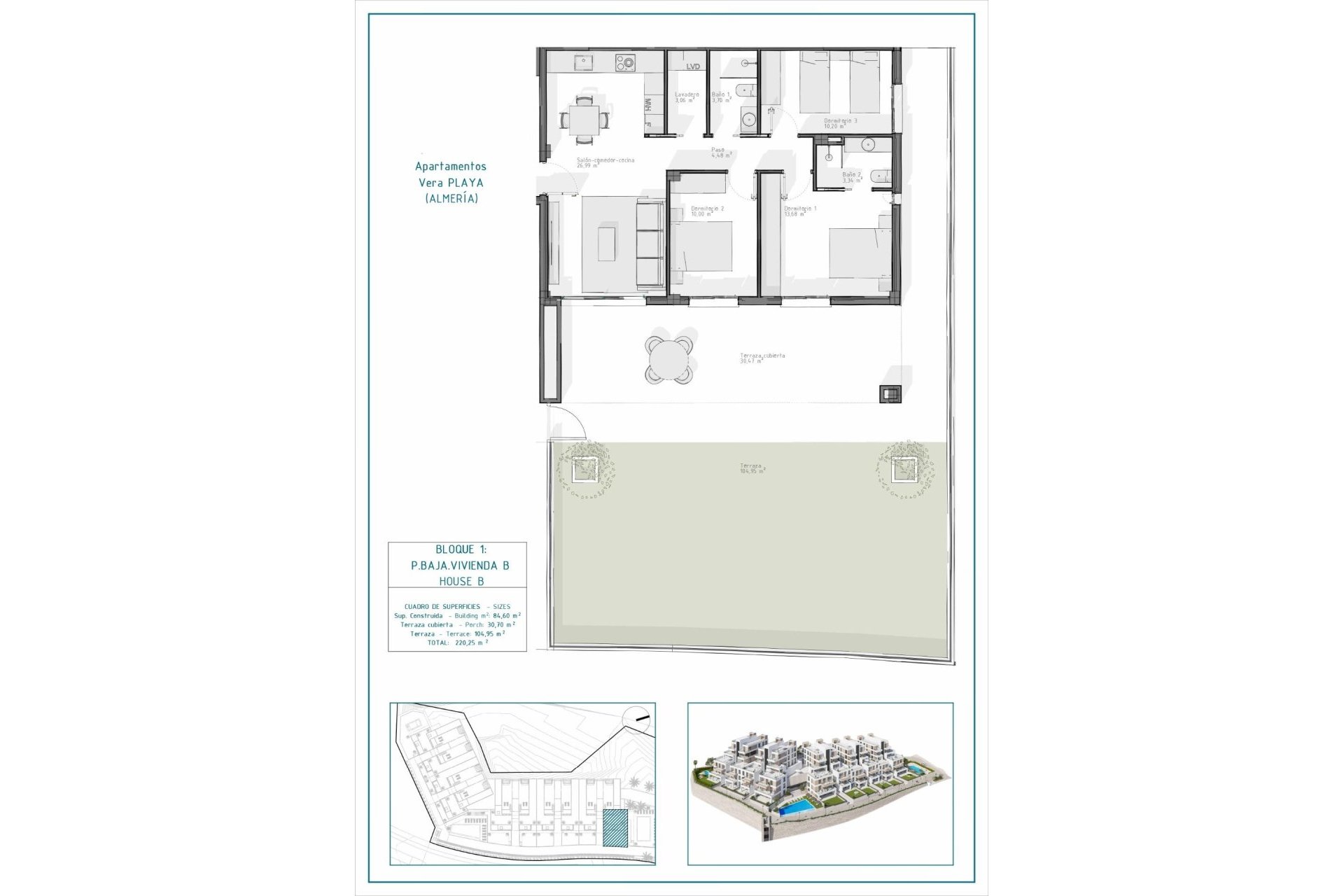 New Build - Apartment  - Vera - Pueblo Salinas