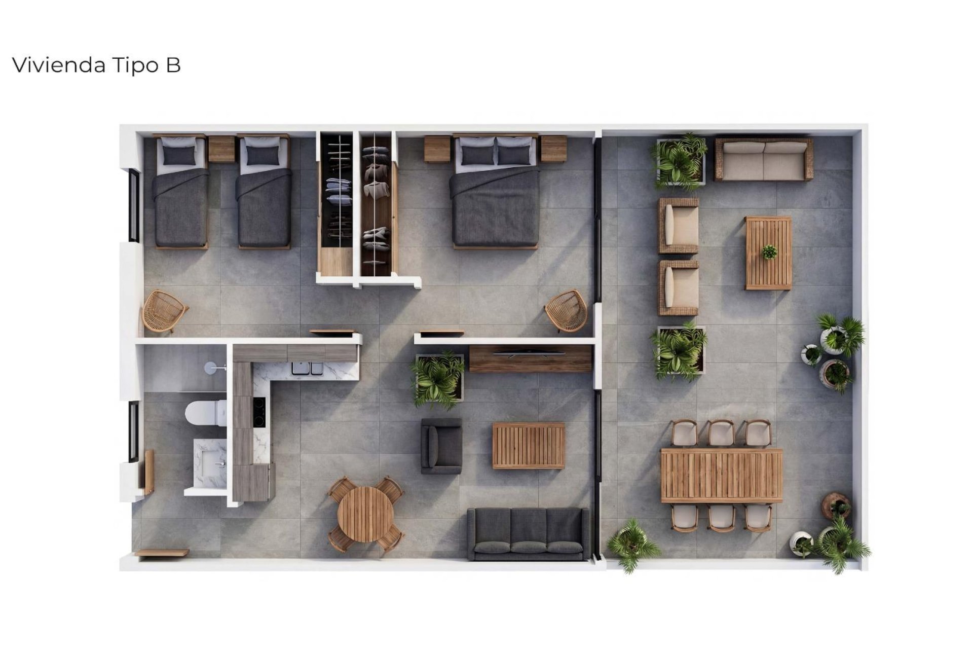 New Build - Apartment  - Vera - Vera Playa