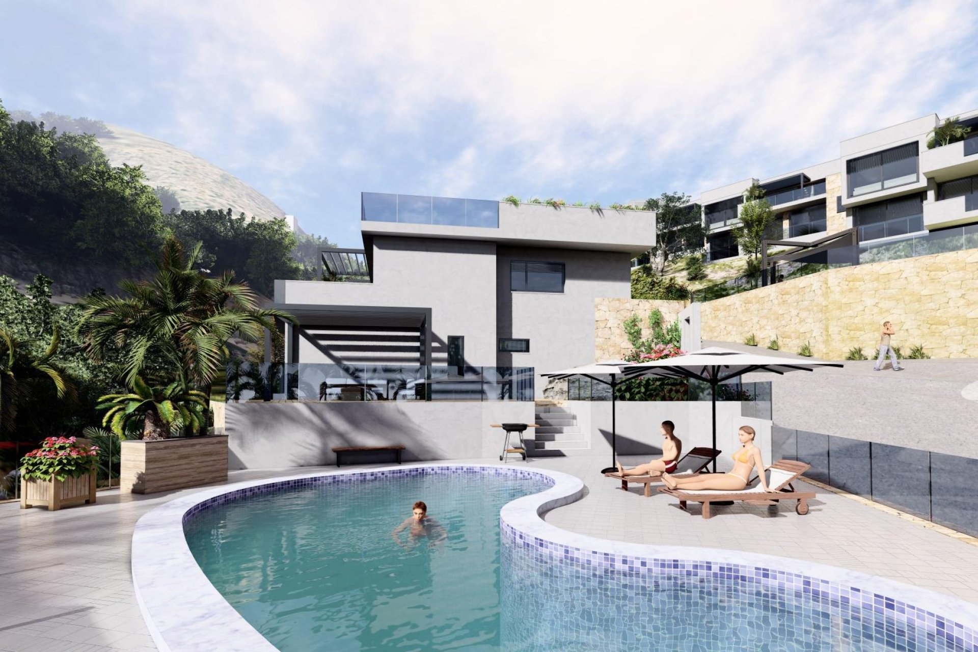 New Build - Semi-detached Villa - Altea