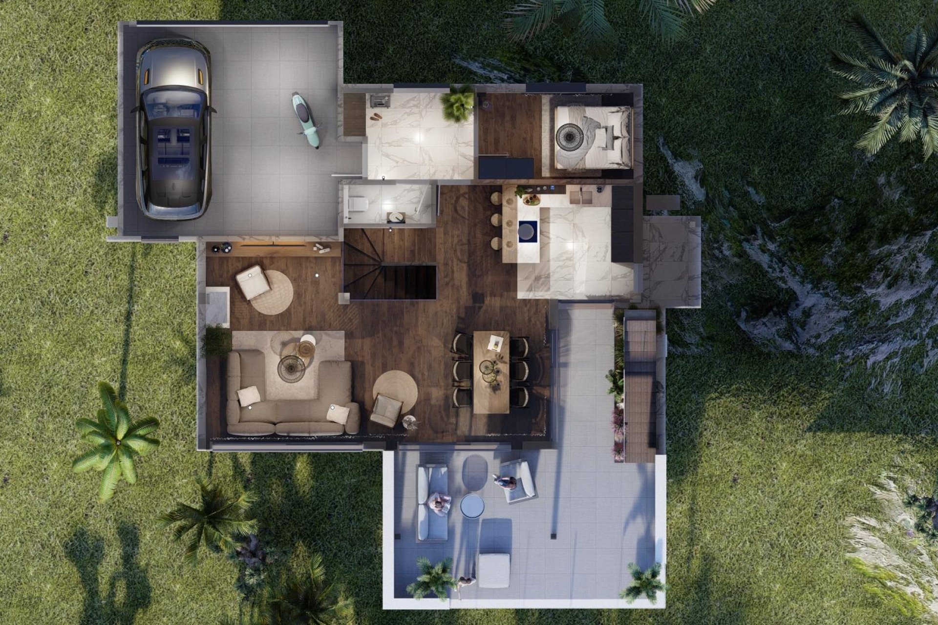 New Build - Semi-detached Villa - Altea