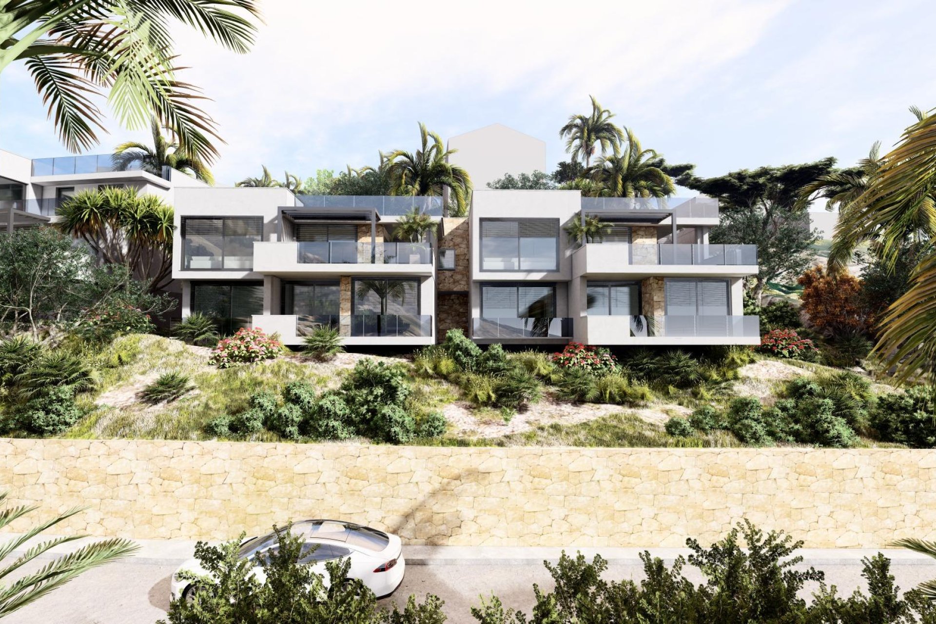 New Build - Semi-detached Villa - Altea