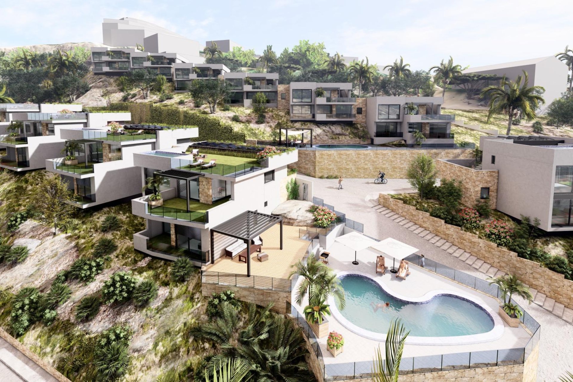 New Build - Semi-detached Villa - Altea