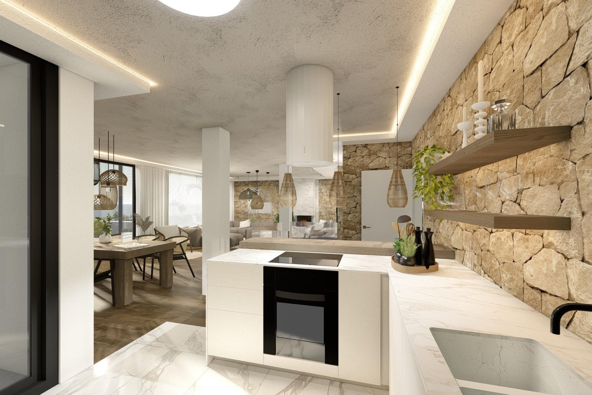 New Build - Semi-detached Villa - Altea
